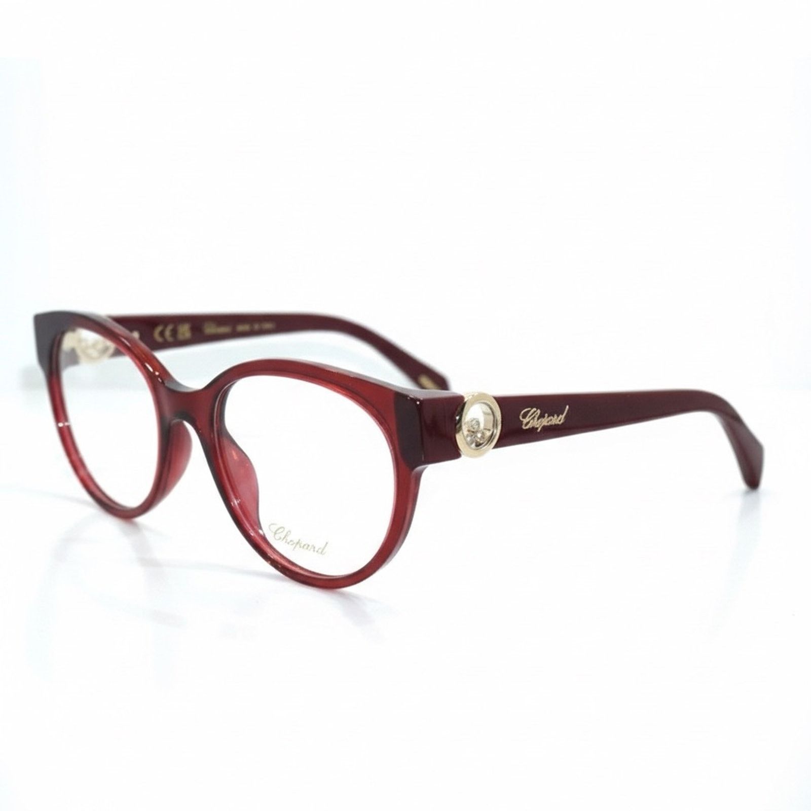 Chopard New! Chopard VCH350S 0954 Red/Burgundy Glasses, Authentic Size ONE SIZE - 5 Thumbnail