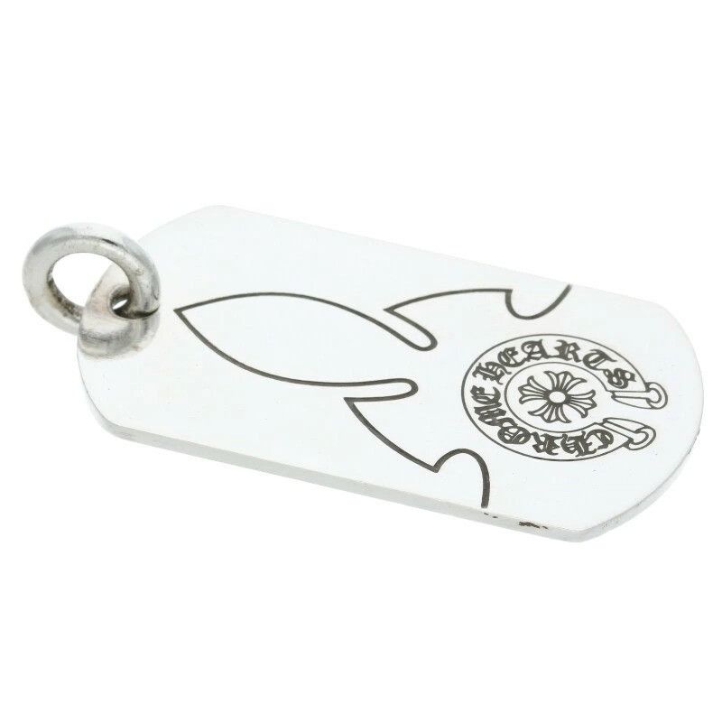 Chrome Hearts CHROME HEARTS LARGE ONE WORLD ONE PIECE DOG TAG Size ONE SIZE - 3 Thumbnail