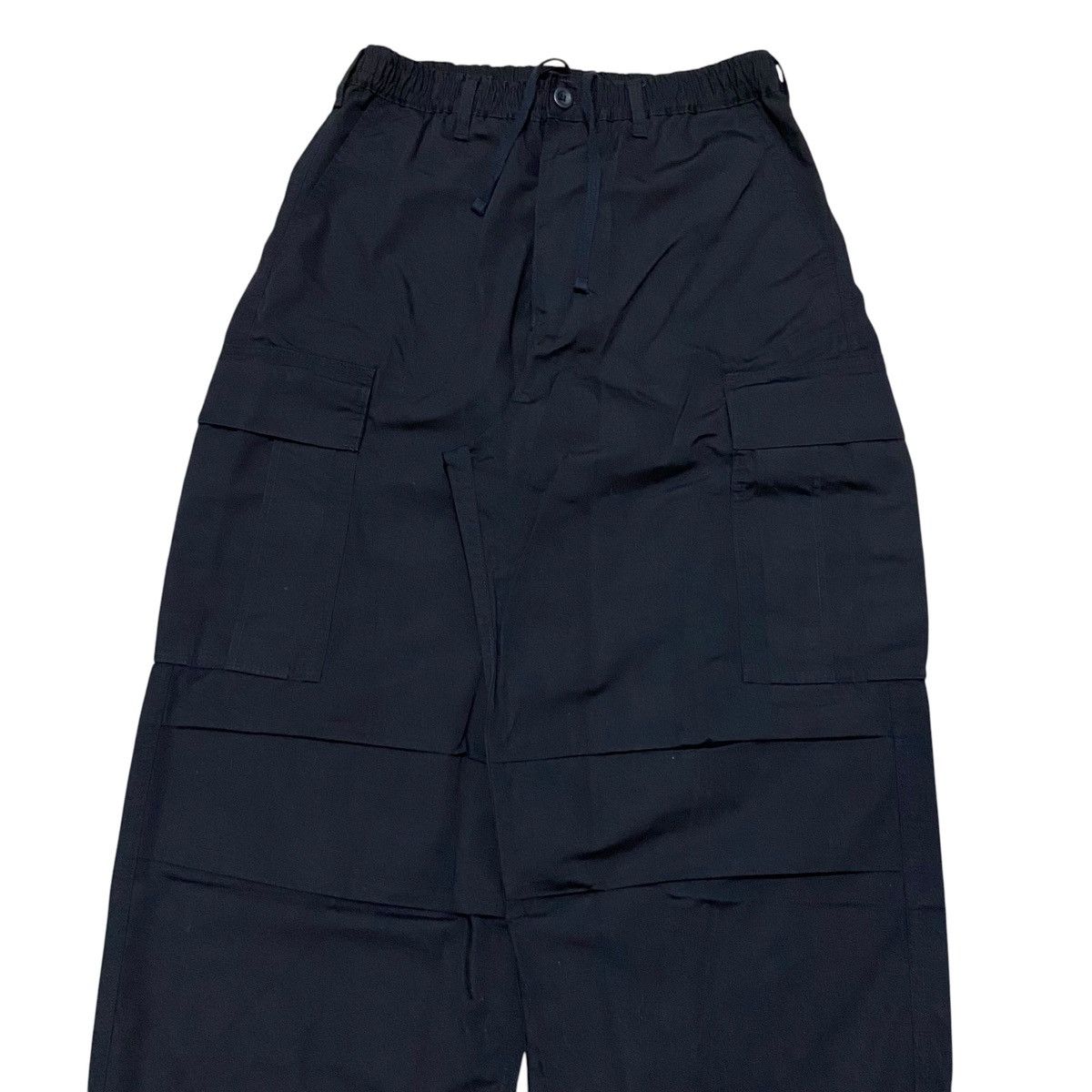 Yohji Yamamoto GU Superwide Cargo Ballon Pants - Black Size US 29 - 2 Thumbnail