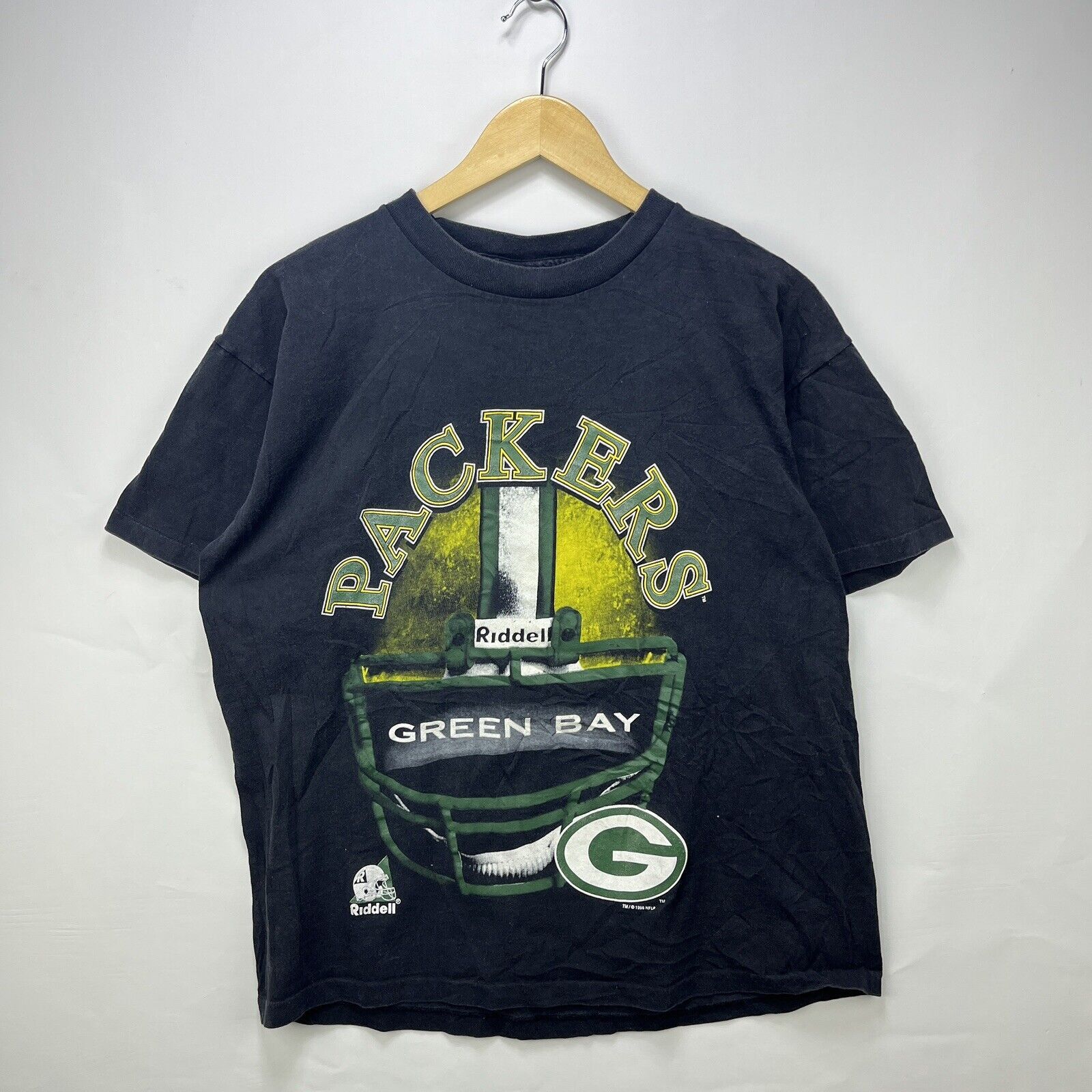 Vintage Vintage Green Bay Packers T-shirt Size L Ridell Tag 90’s USA Size US L / EU 52-54 / 3 - 1 Thumbnail