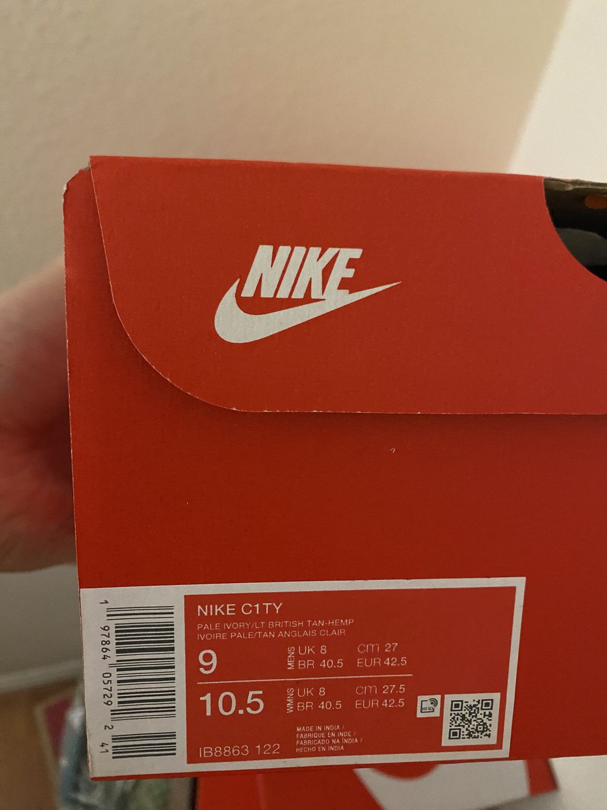 Nike Nike C1ty Pale Ivory Size US 9 / EU 42 - 6 Thumbnail