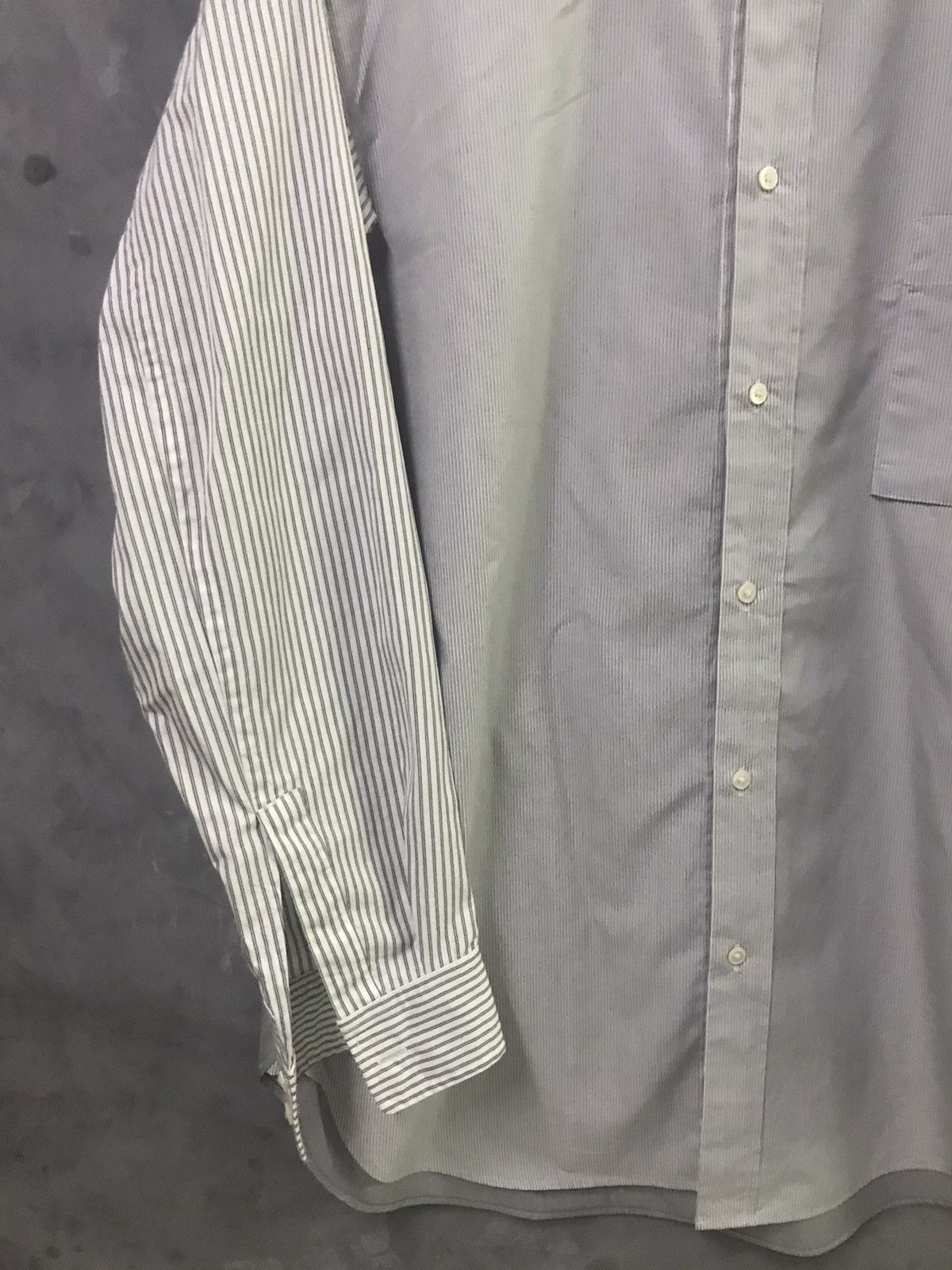Jil Sander × Uniqlo JILL SANDER X UNIQLO - Mandarin Collar Two Tones Wide Shirts Size US L / EU 52-54 / 3 - 5 Thumbnail