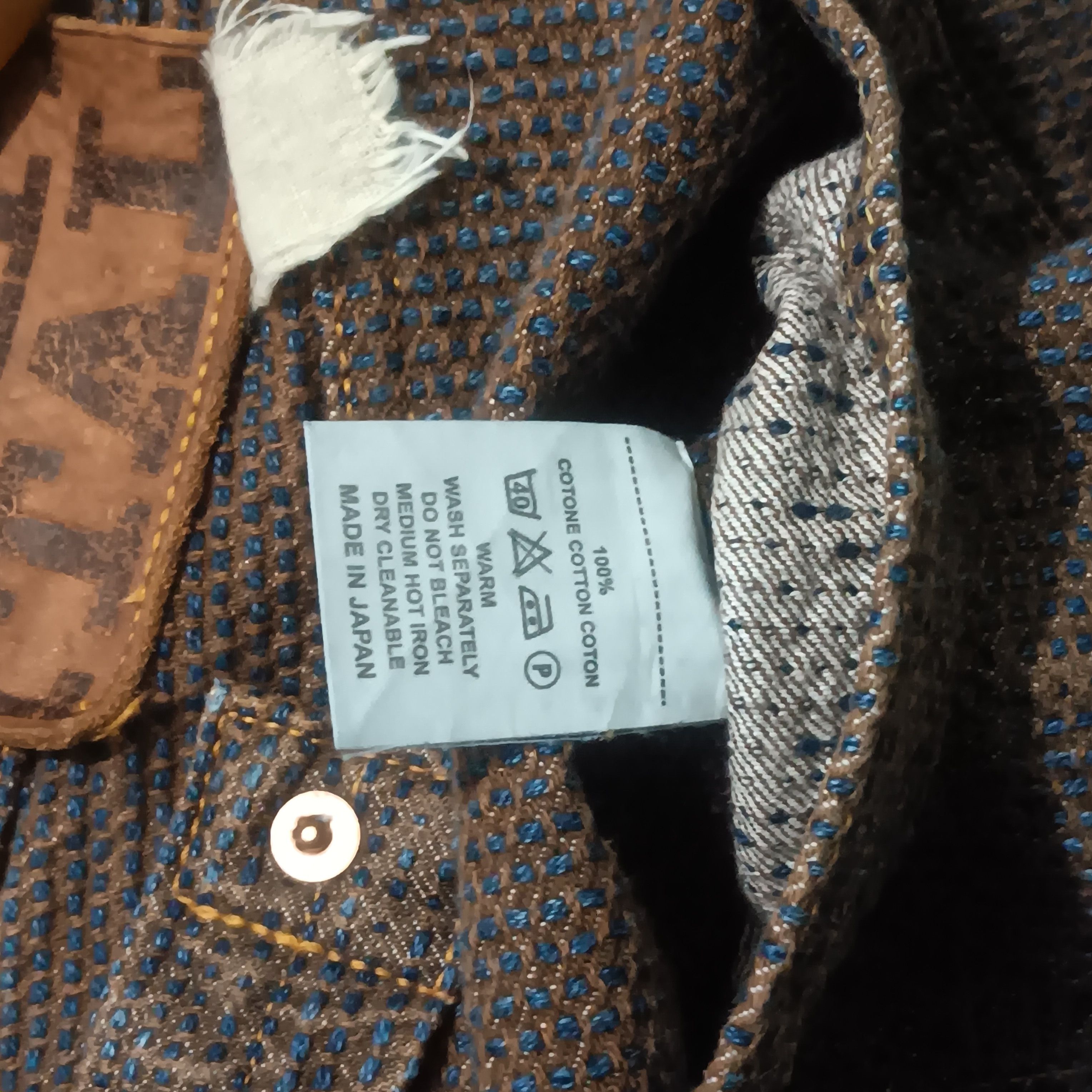 Kapital Kapital Kakisibu Sashiko short denim pants Size US 29 - 8 Thumbnail