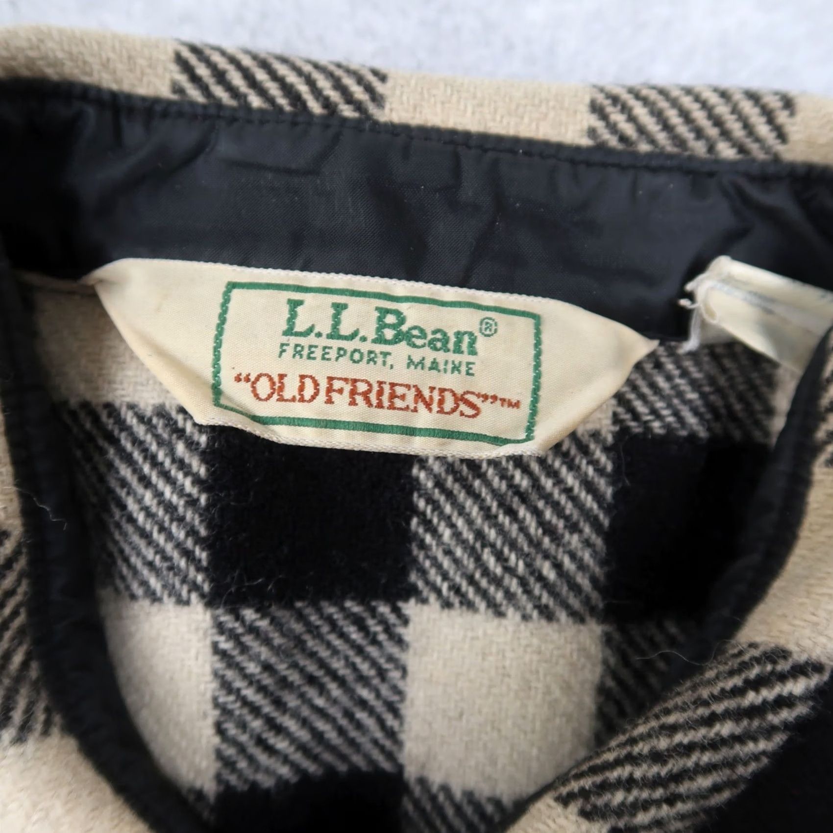 Vintage VINTAGE L.L.Bean Old Friends Buffalo Plaid Flannel Shirt Mens XL Wool USA Made Size US XL / EU 56 / 4 - 4 Thumbnail