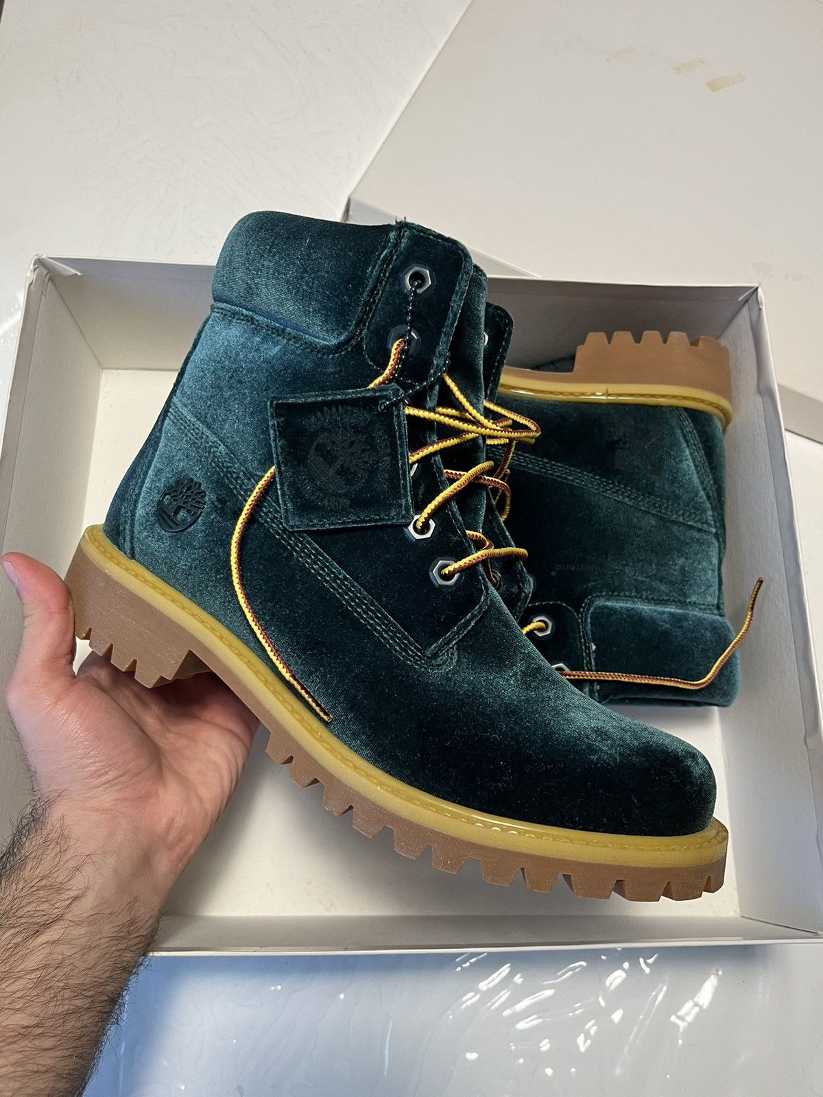 Off White Timberland Sample Timberland Off White Collab Friends Family 2017 Grailed