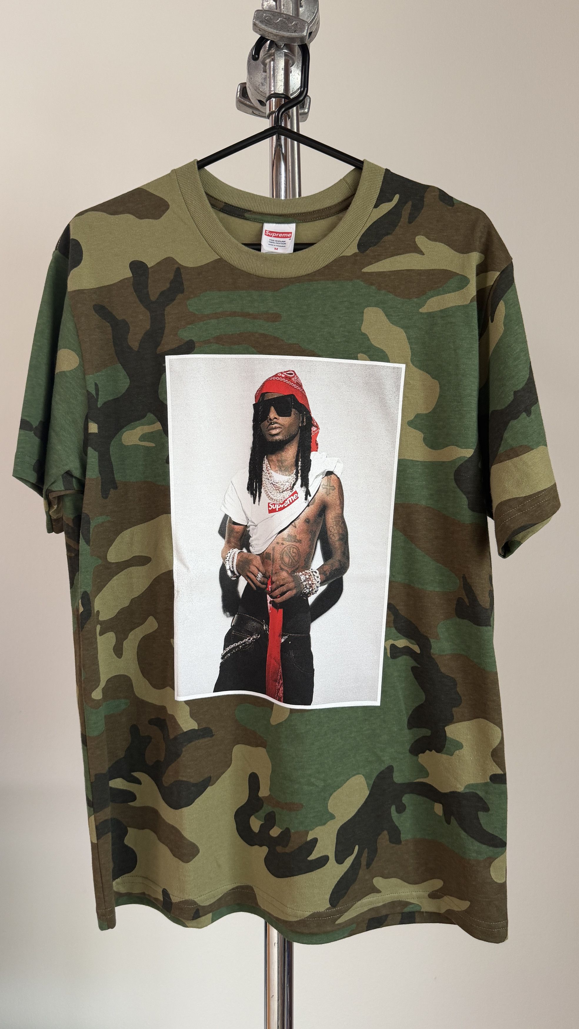 Supreme Supreme x Playboi Carti Camo tee Size US M / EU 48-50 / 2 - 1 Thumbnail