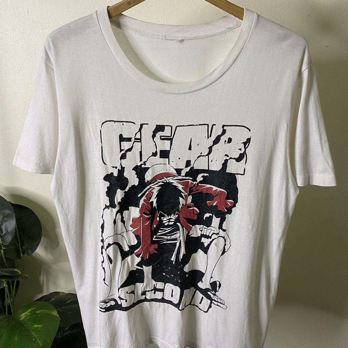 Anime × One Piece × Vintage Vintage Y2K One Piece Monkey D Luffy Gear Second Anime Tee Size US M / EU 48-50 / 2 - 2 Thumbnail