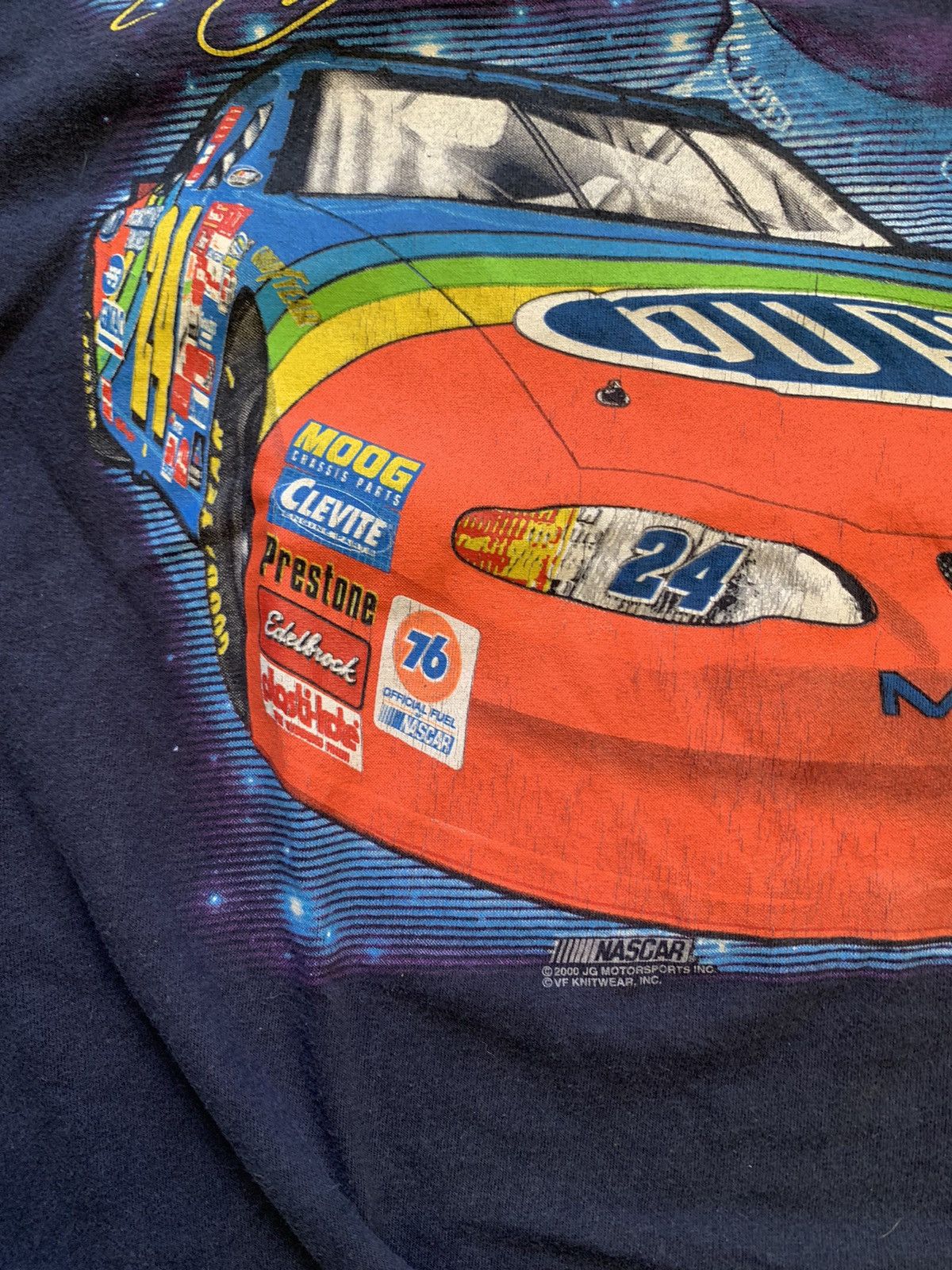 Vintage Jeff Gordon Y2k shirt Chase Authentic 2000 stich Size US L / EU 52-54 / 3 - 3 Thumbnail
