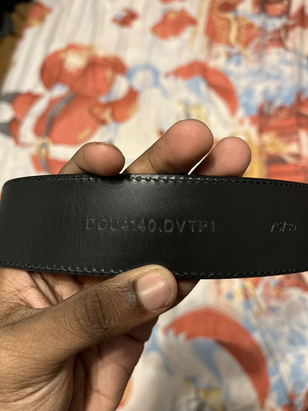 Versace Black & Gold versace la medusa leather belt Size 30 - 5 Thumbnail