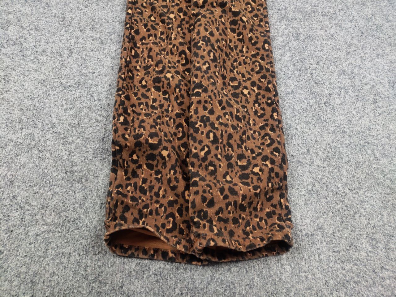 Sezane Sezane France Design Art Leopard brown Denim Ankle Jeans Size 27" / US 4 / IT 40 - 5 Thumbnail