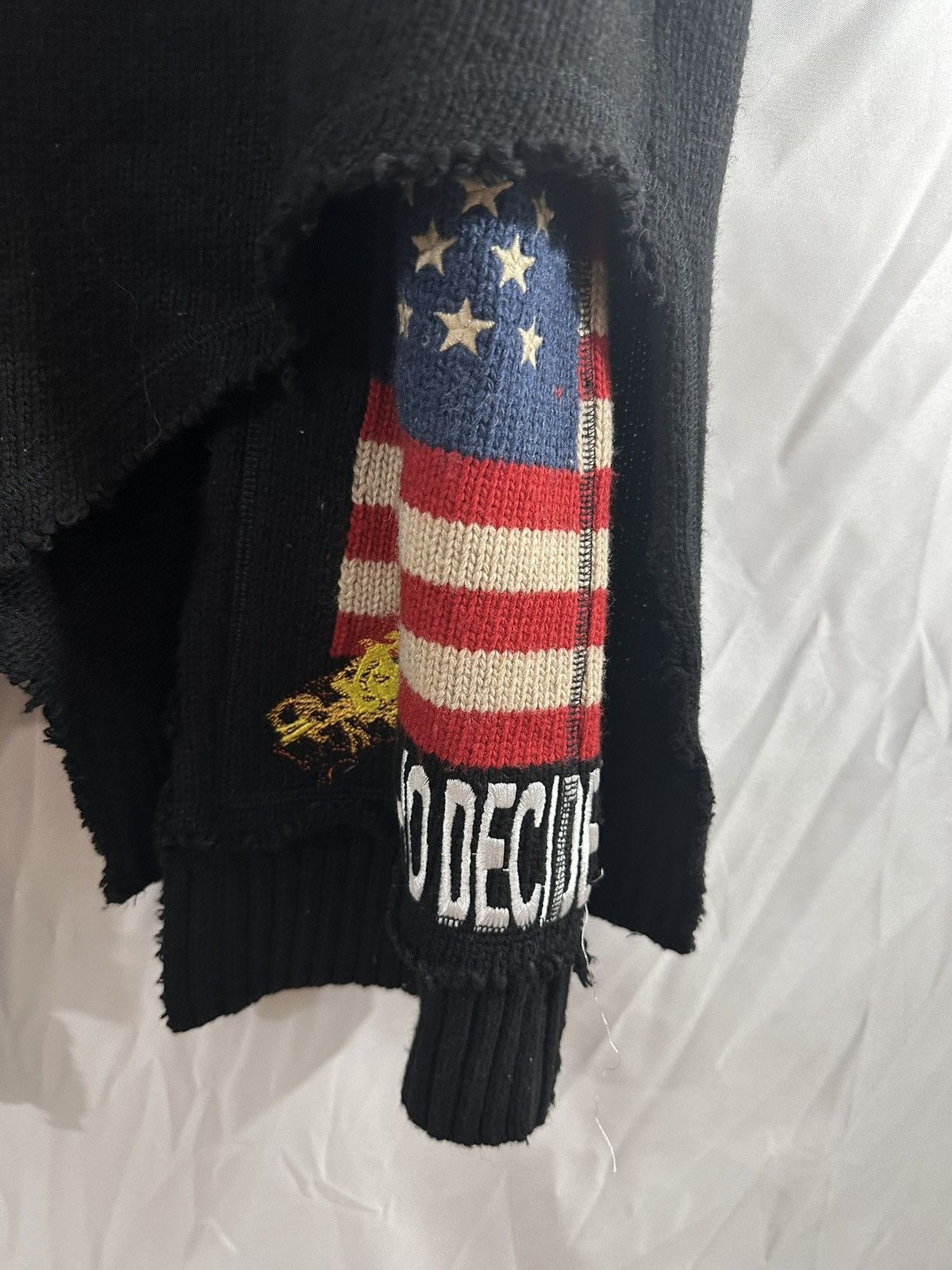 Who Decides War WHO DECIDES WAR sweater knotwear Size US L / EU 52-54 / 3 - 10 Thumbnail