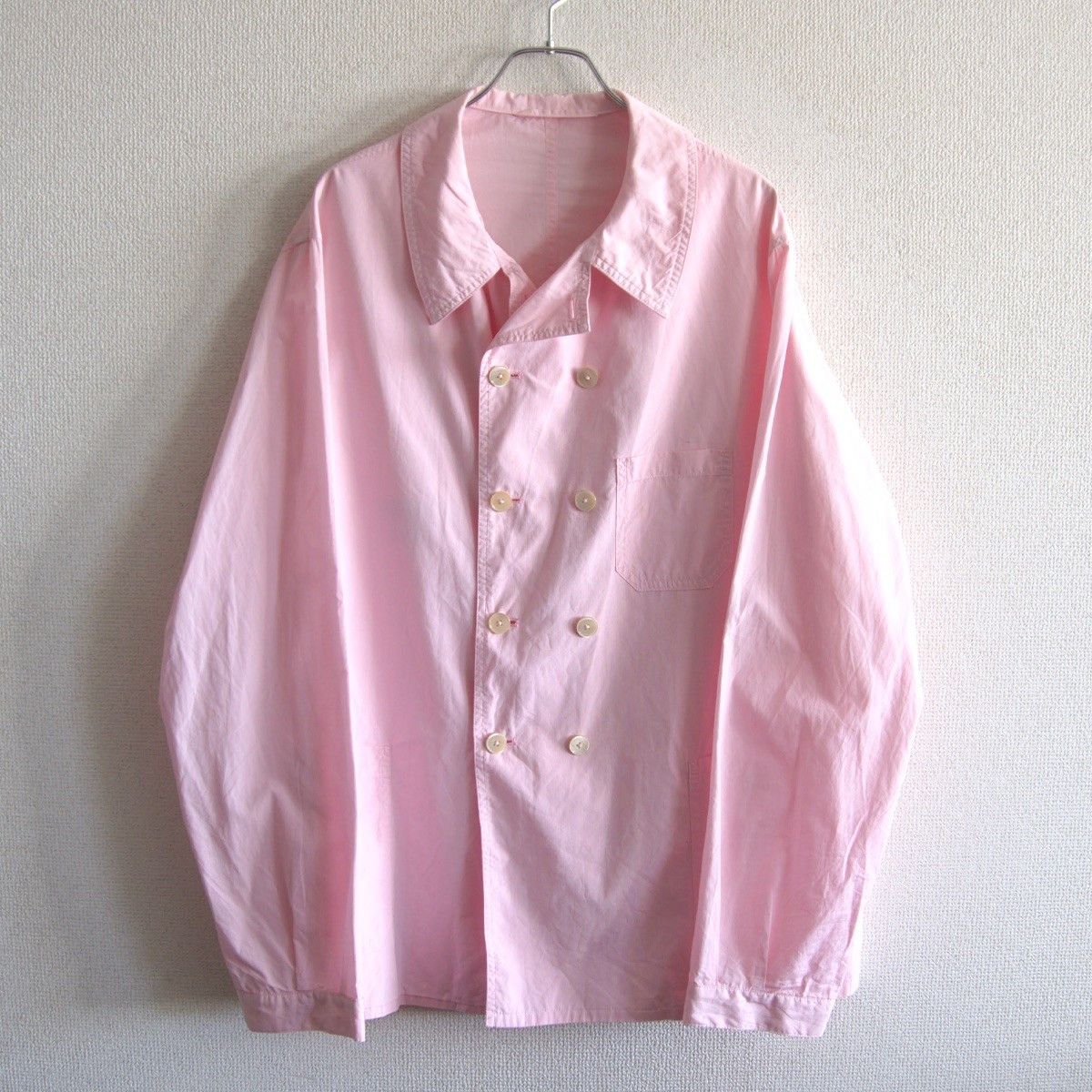 MAATEE & SONS MAATEE & SONS x david john anderson Double-breasted French Work Jacket Size 4 Size US XL / EU 56 / 4 - 1 Thumbnail