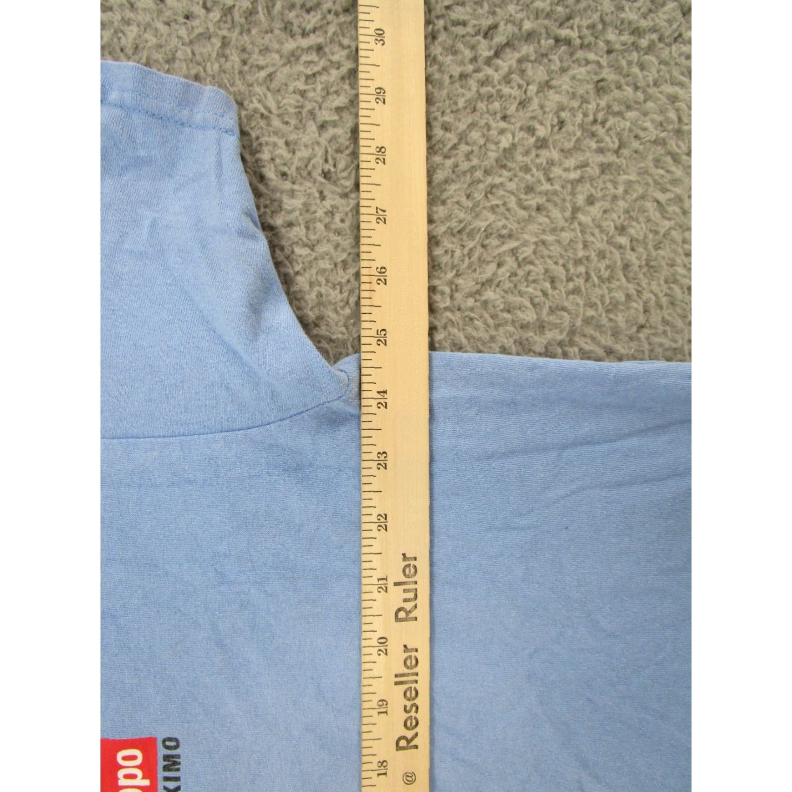 Gildan Nacho Hippo Cantina Maximo Myrtle Beach SC Double Sided T-Shirt Men's 2XL Blue Gildan Short Sleeve Regular Size T-Shirt Mens Size US XXL / EU 58 / 5 - 6 Thumbnail