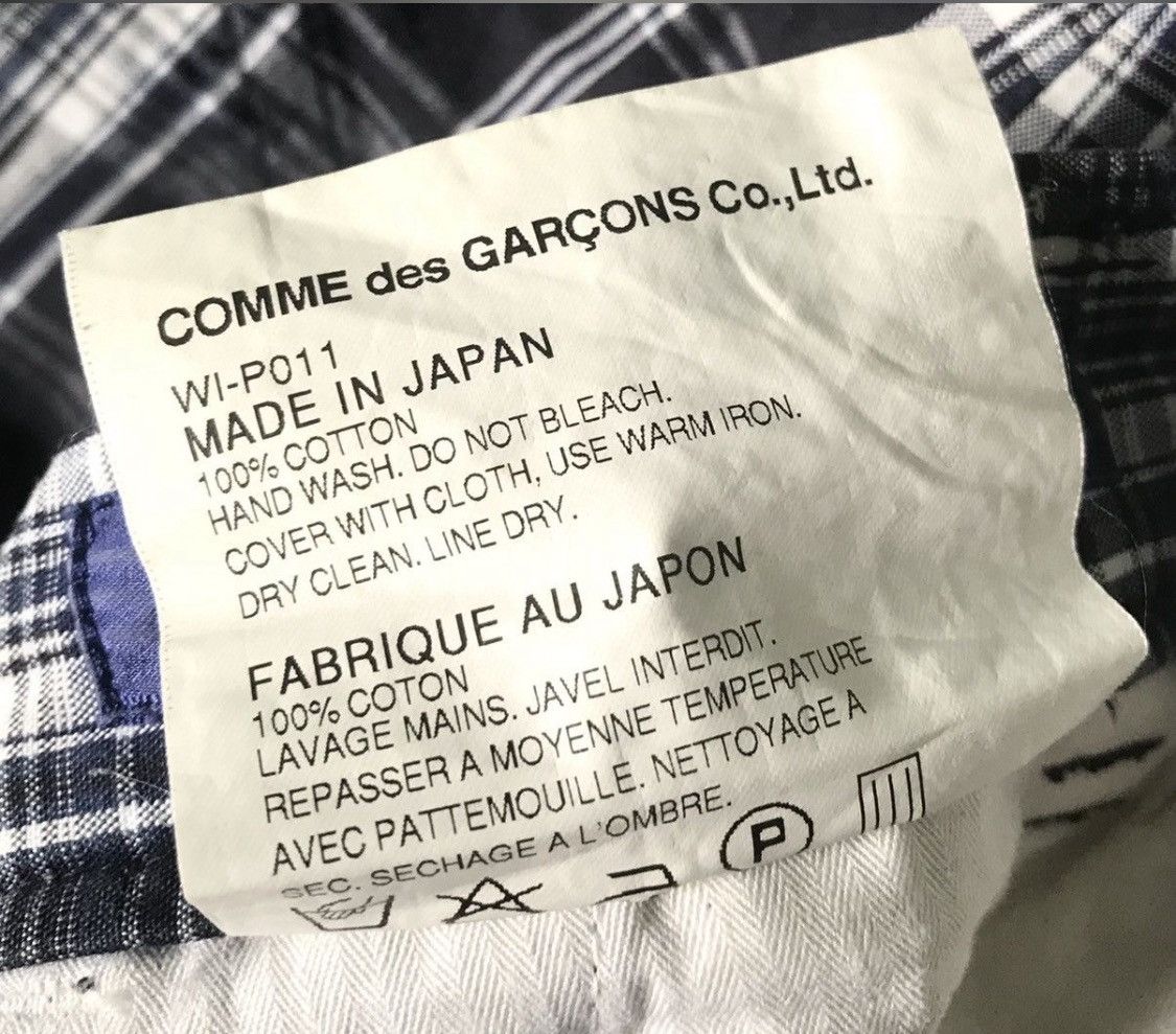 Junya Watanabe Junya watanabe cdg man SS12 checkered shorts Size US 33 - 7 Thumbnail