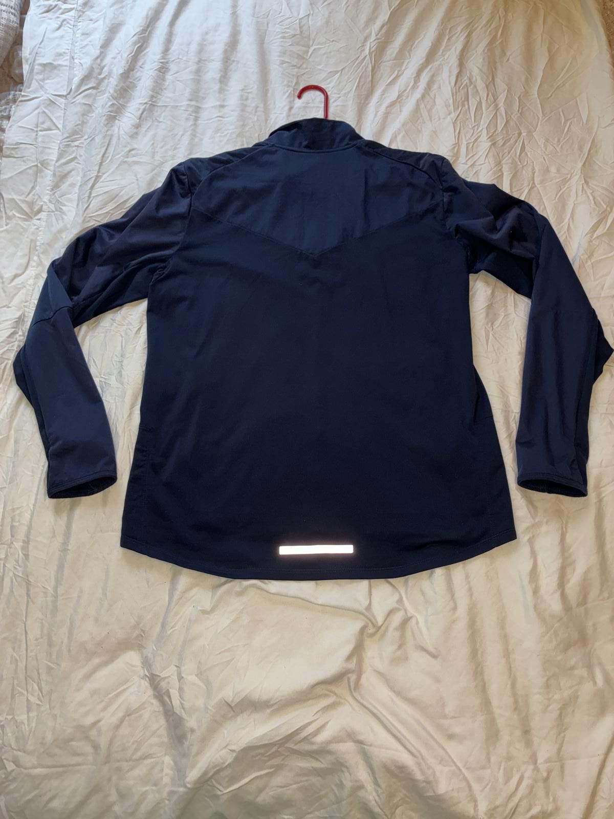Nike Women’s Nike Running Jacket Navy Blue - Performance Thermal Size L / US 10 / IT 46 - 2 Thumbnail