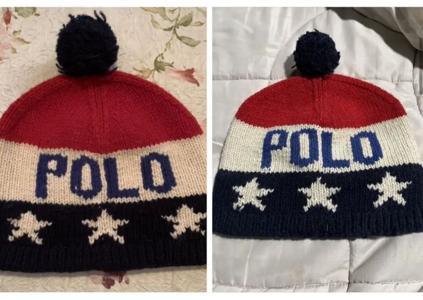 Polo Ralph Lauren Vintage Polo Ralph Lauren Spelled Out POLO USA beanie Size ONE SIZE - 1 Thumbnail