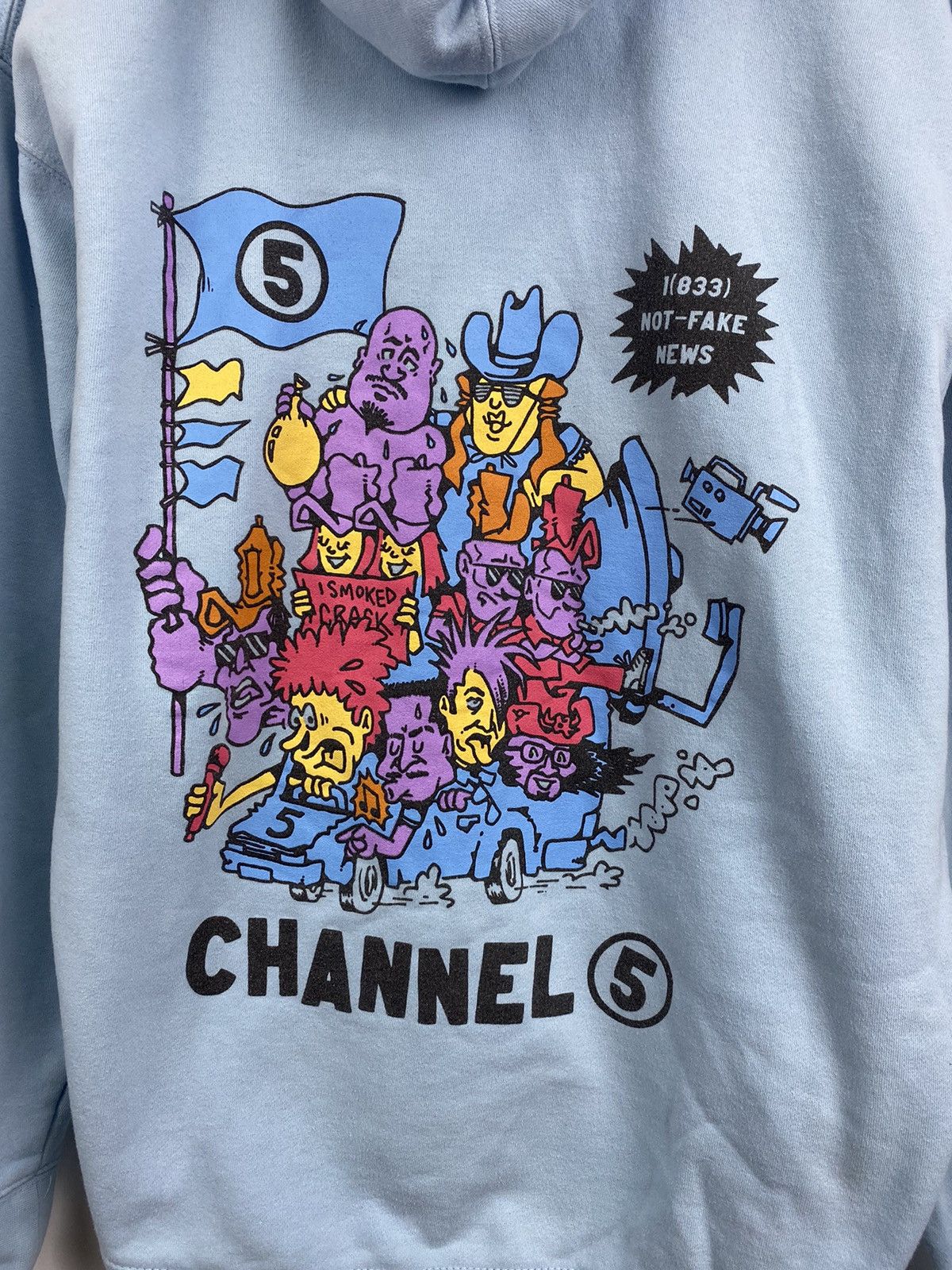 All Gas No Brakes 🇺🇸 All Gas No Brakes Channel 5 Independent Hoodie Rare Retro Size US L / EU 52-54 / 3 - 4 Thumbnail