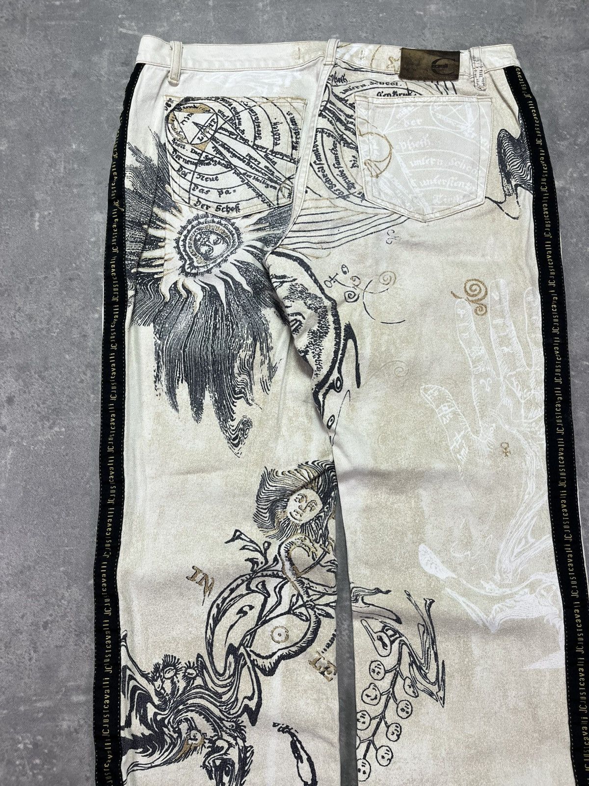 Just Cavalli 00s Just Cavalli Astrology Zodiac Denim Jeans 32 34 00s Size US 32 / EU 48 - 12 Thumbnail