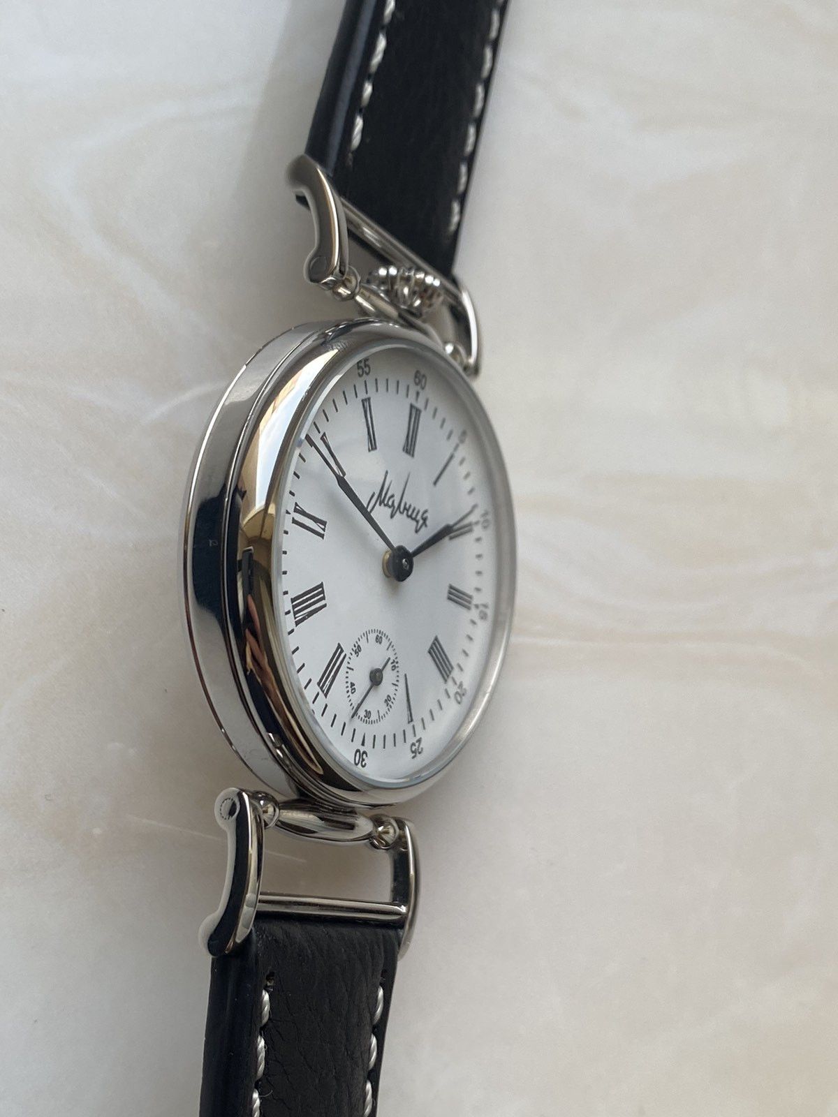 Vintage Molnija 1980s, Vintage soviet mechanical watch men Size ONE SIZE - 5 Thumbnail