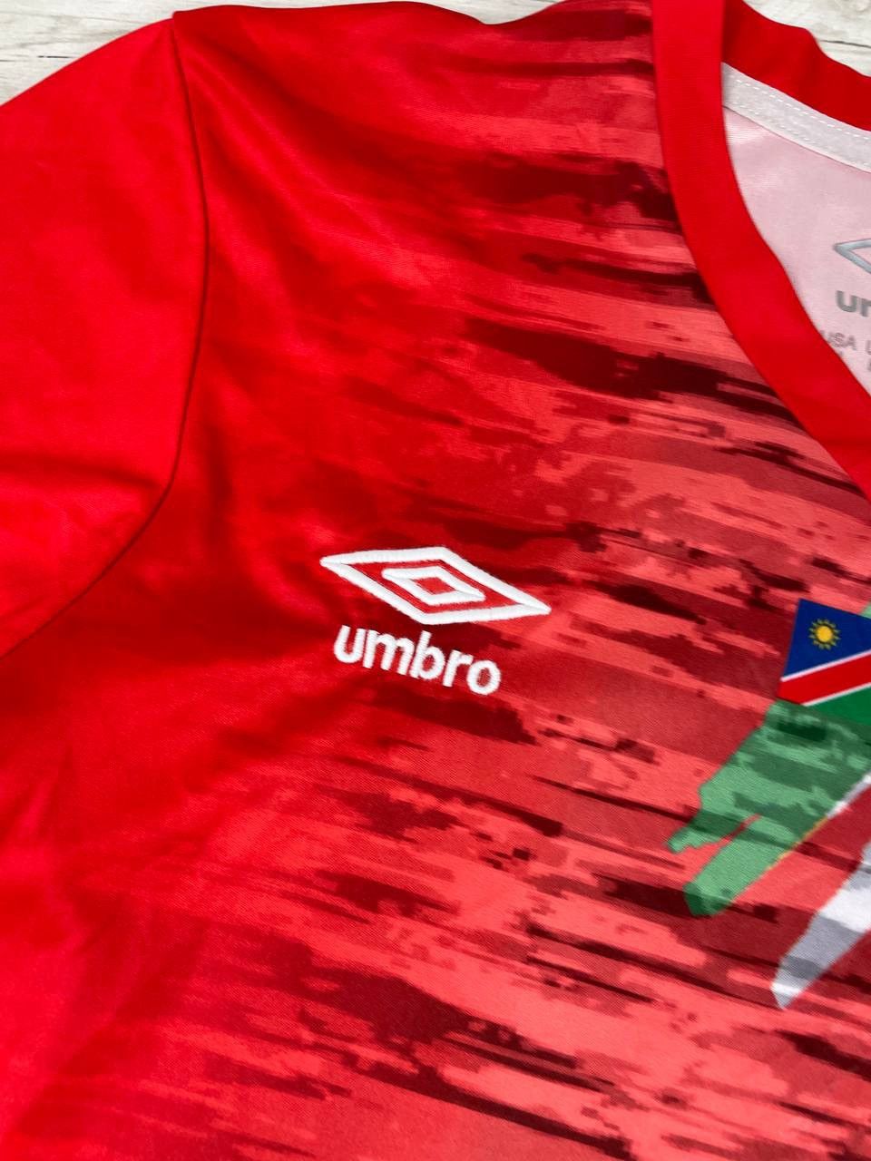 Umbro Umbro Namibia 2021 2022 Home Football Shirt Soccer Jersey Size US M / EU 48-50 / 2 - 5 Thumbnail