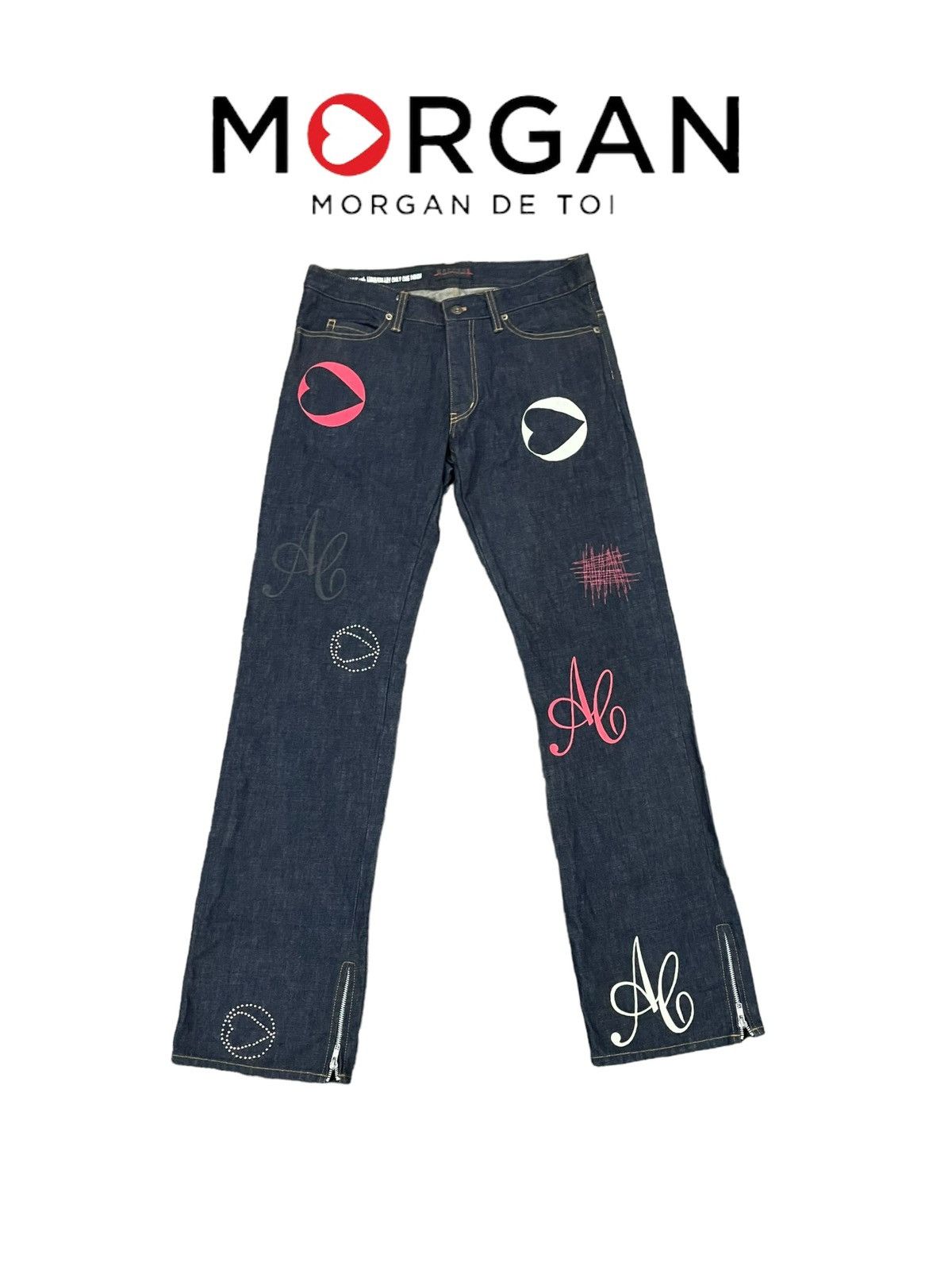 Designer Morgan Homme Sample 10th Anniversary Only One Denim Size US 34 / EU 50 - 8 Thumbnail