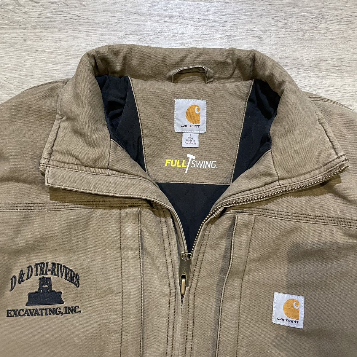 Carhartt Carhartt Workwear Jacket Size Large Size US L / EU 52-54 / 3 - 2 Thumbnail