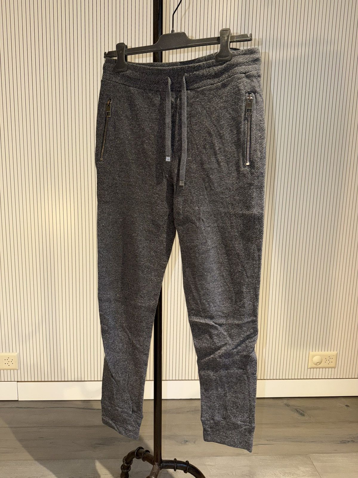 Dolce & Gabbana Dolce & Gabbana Wool Joggers Size US 30 / EU 46 - 1 Thumbnail