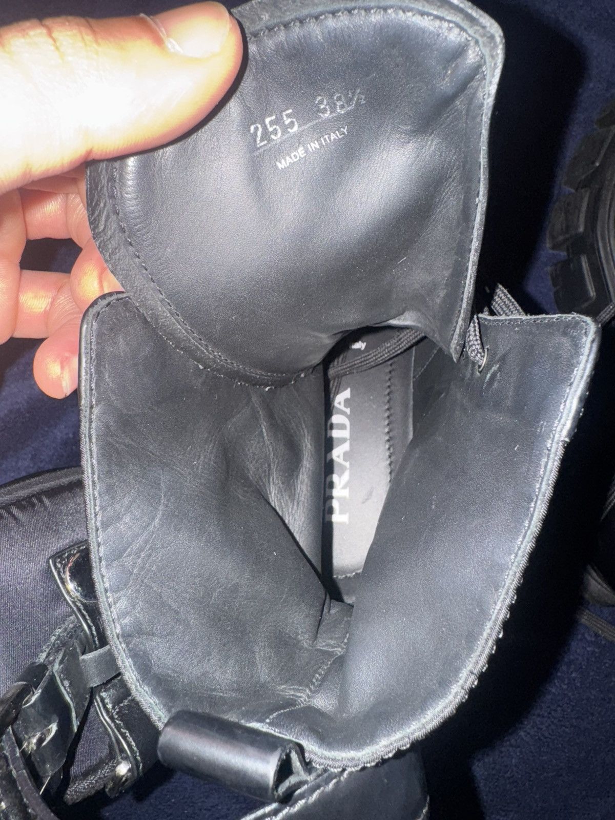 Prada Prada Monolith Re-Nylon Boots w/pouch Size US 8.5 / IT 38.5 - 14 Thumbnail