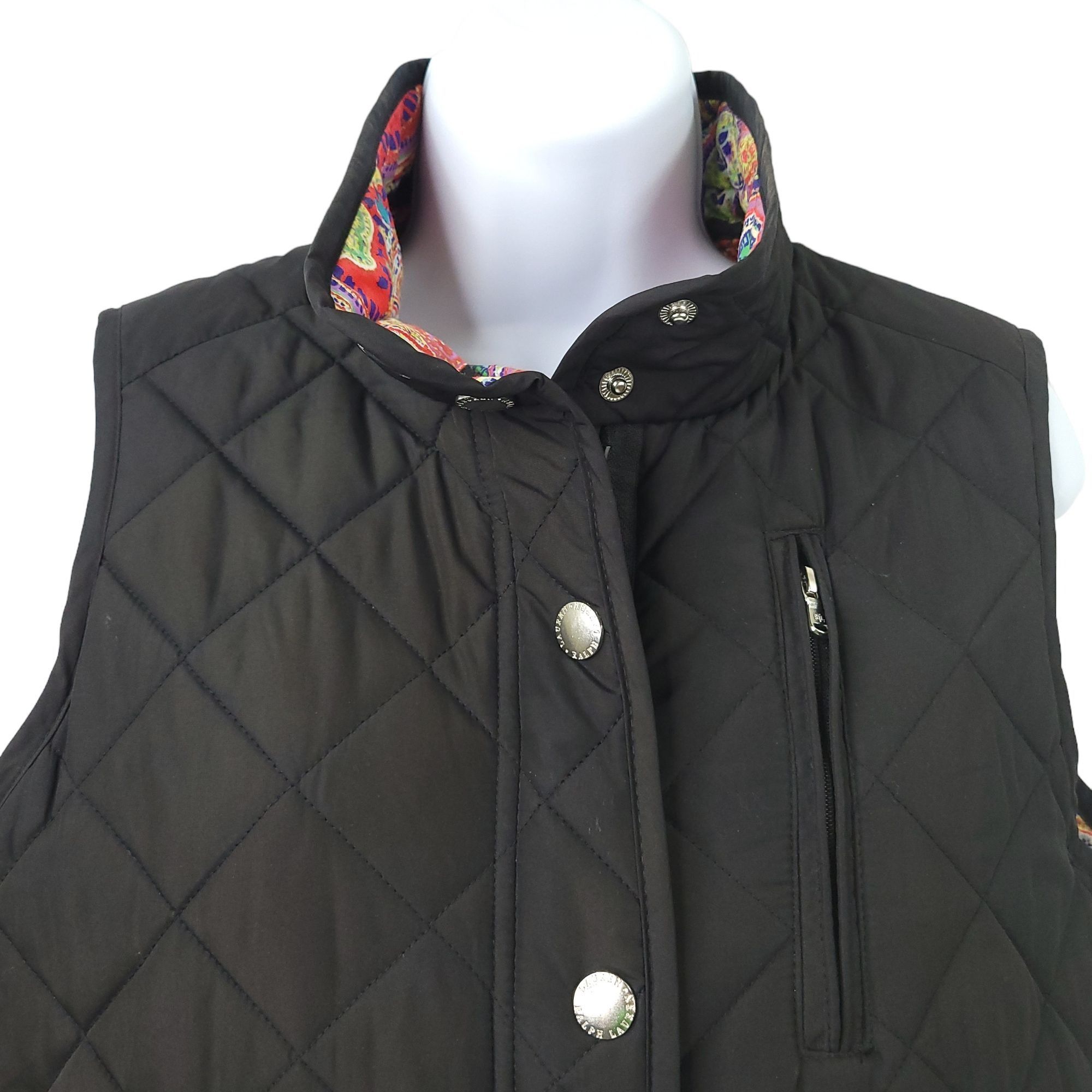 Lauren Ralph Lauren Lauren Ralph Lauren Puffer Vest Full Zip Snap Womens M Size M / US 6-8 / IT 42-44 - 5 Thumbnail