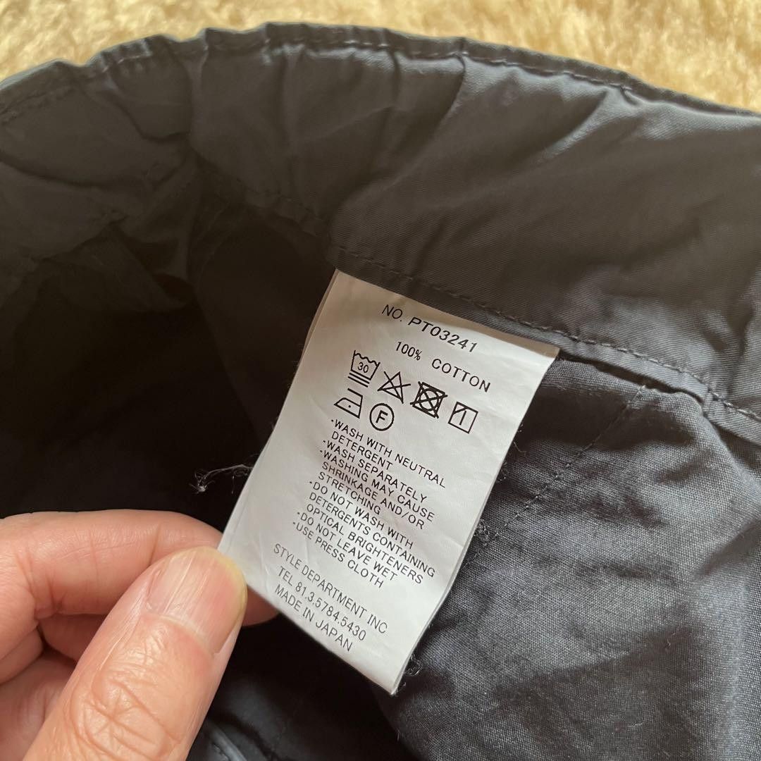 STILL BY HAND STILL BY HAND PT03241 GARMENT-DYE DEEP TUCK PANTS Size US 32 / EU 48 - 13 Thumbnail