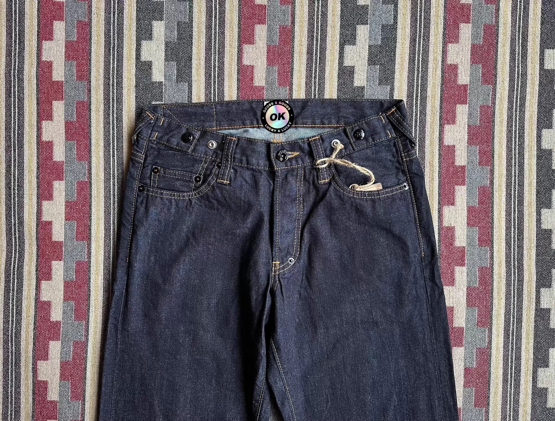 Prps Prps Purple R49P17BX Rinsed Raw Denim Jeans Japan Unisex 24 Size 24" / US 00 / IT 34 - 3 Thumbnail