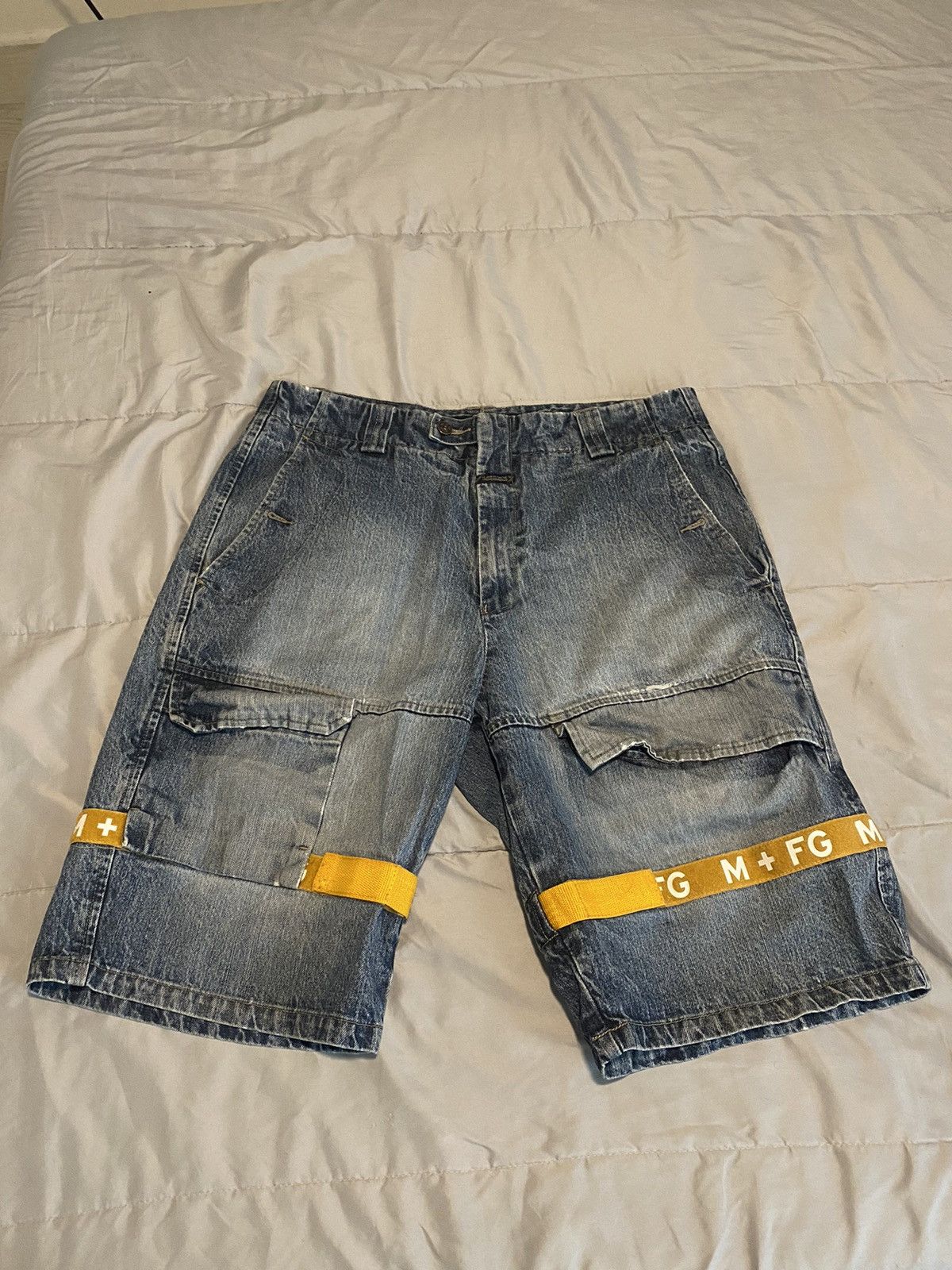 Marithe + Francois Girbaud Girbaud Jean Shorts Size US 36 / EU 52 - 1 Thumbnail
