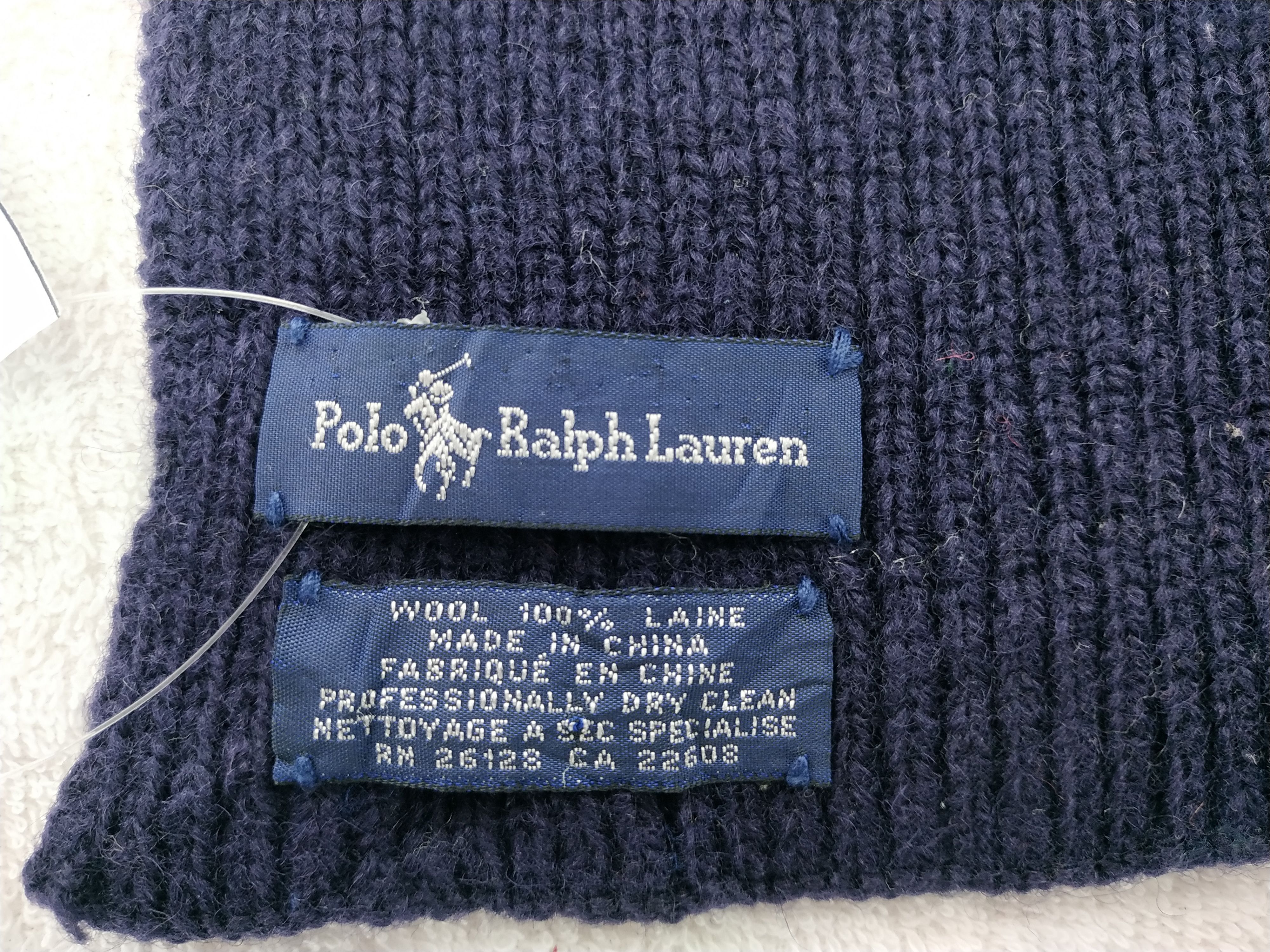 Polo Ralph Lauren Vintage Polo Ralph Lauren Scarf/Muffler/Neckwear MF438 Size ONE SIZE - 7 Thumbnail