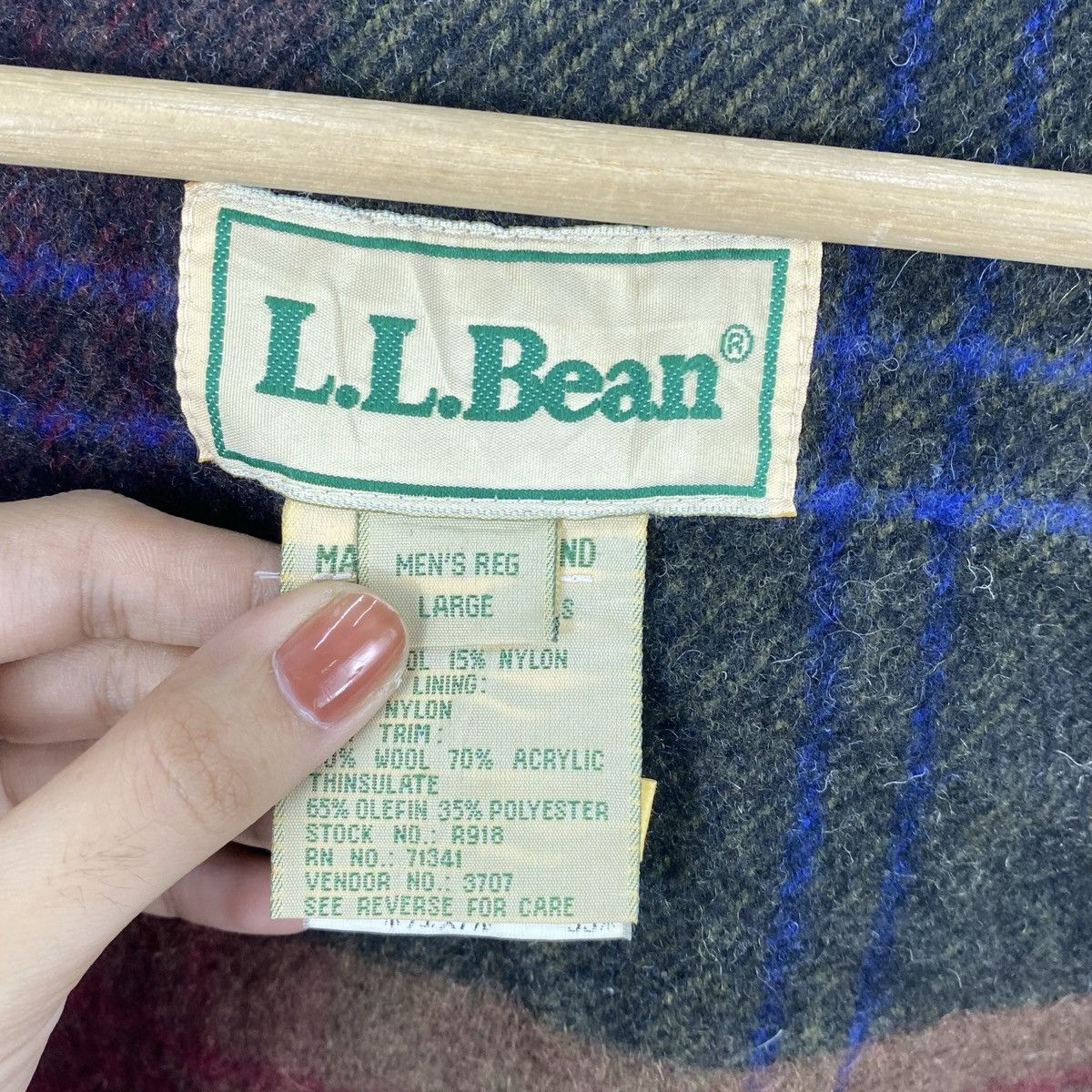 L.L. Bean Vintage L.L. BEAN Hooded Field Jacket Parka Outdoor Size US L / EU 52-54 / 3 - 9 Thumbnail
