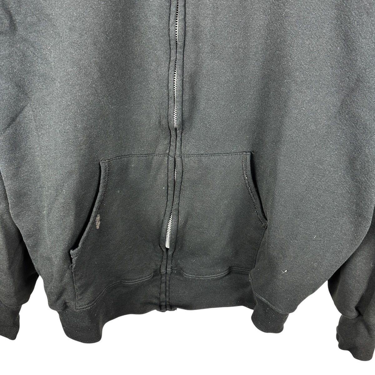 Vintage Vintage 90s Toby Hanna Army Depot Faded Full Zip Hoodie Size US XL / EU 56 / 4 - 4 Thumbnail