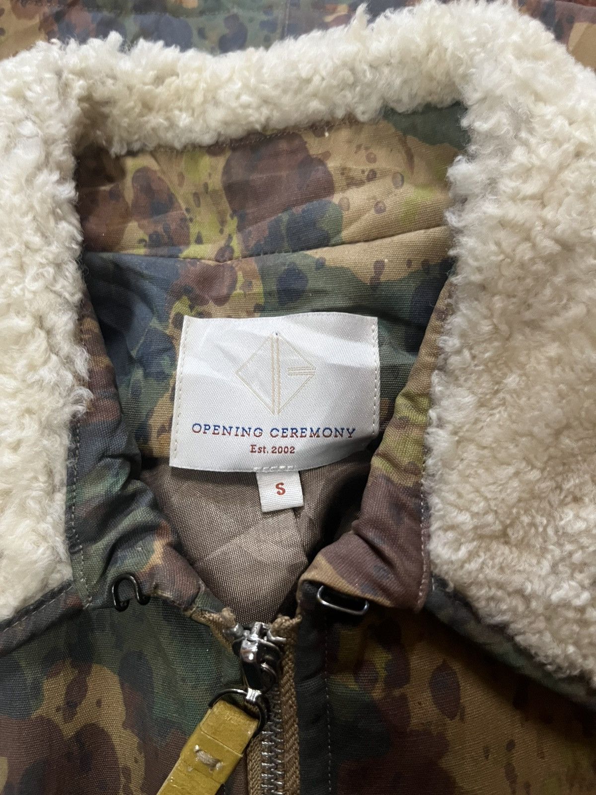Opening Ceremony Opening Ceremony Camouflage Cropped Jacket Size S / US 4 / IT 40 - 3 Thumbnail
