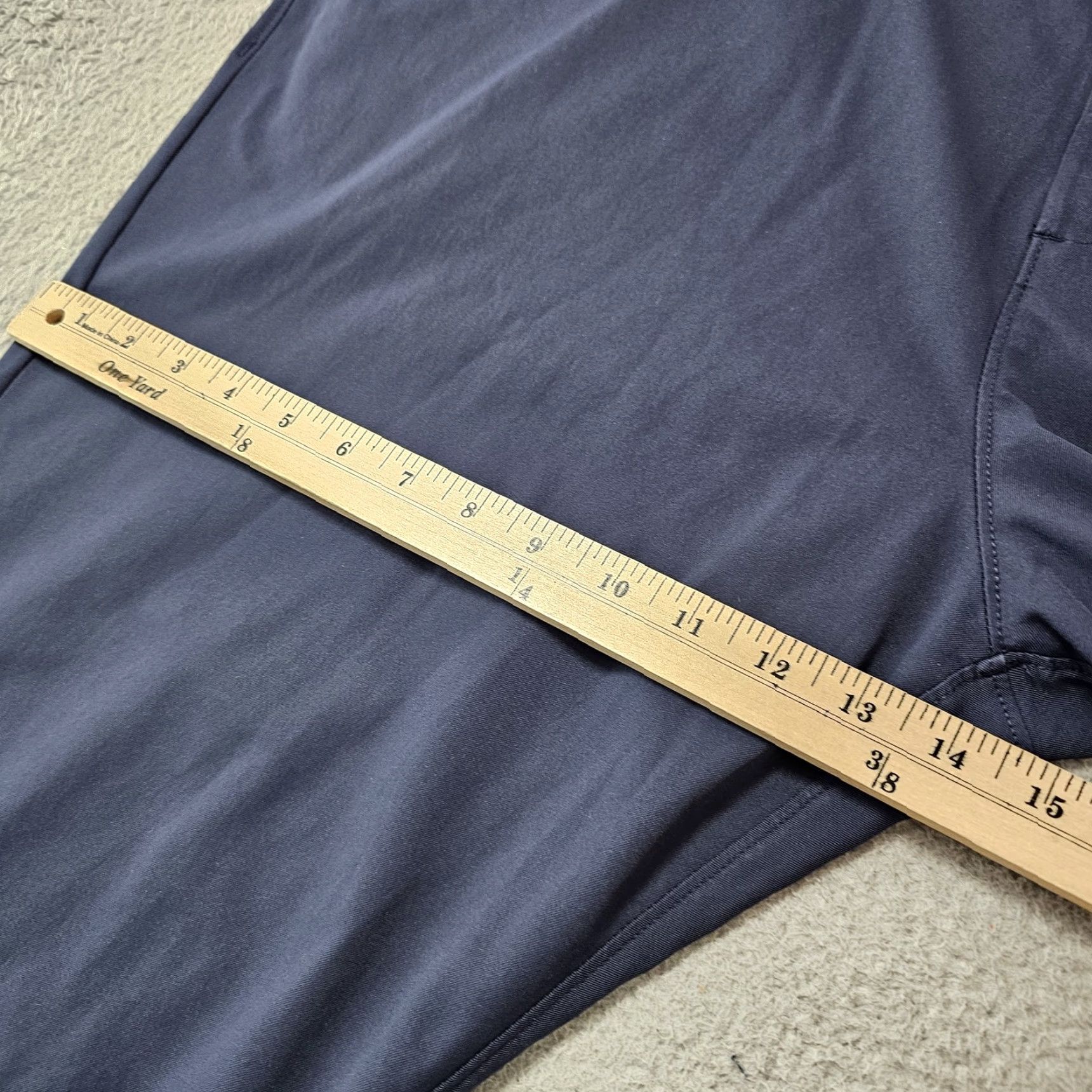 Vintage Public Rec Pants Mens 42x25 Navy Performance Stretch Golf Casual Polyester Size US 42 / EU 58 - 5 Thumbnail
