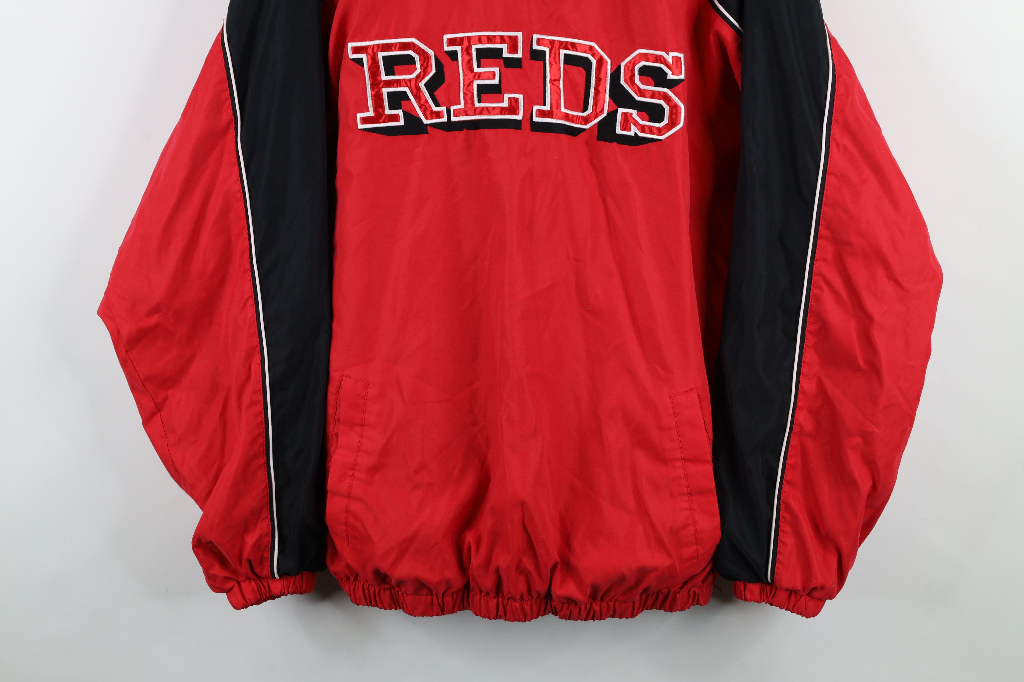 Vintage Vintage 90s Cincinnati Baseball Pullover Windbreaker Jacket Size US XL / EU 56 / 4 - 3 Thumbnail