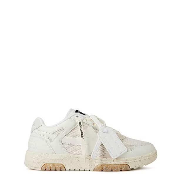 image of Off White O1G2R1Mq0524 Trainers In White & Beige Shoes in White/Beige, Men's (Size 8)