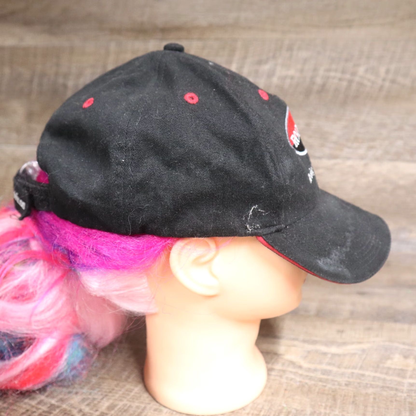 Vintage Roadmster Hat Baseball Cap Black Adjustable Men Casual Embroidered Towing and Suspension Brand Unbranded Cap Size ONE SIZE - 3 Thumbnail