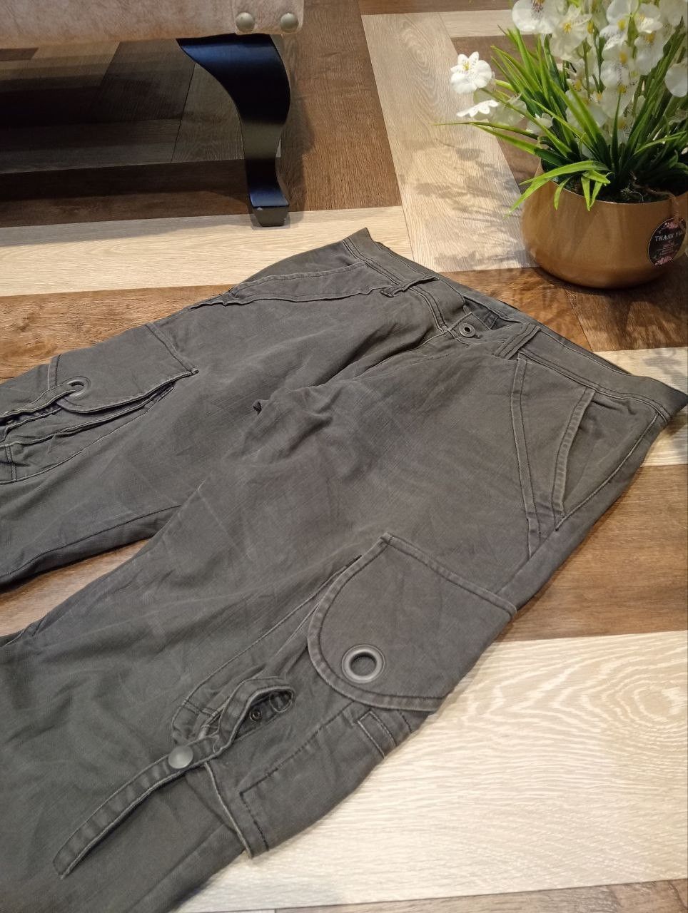 Japanese Brand JAPANESE DIFFERENCE RUPERT CARGO PANTS Size US 34 / EU 50 - 6 Thumbnail