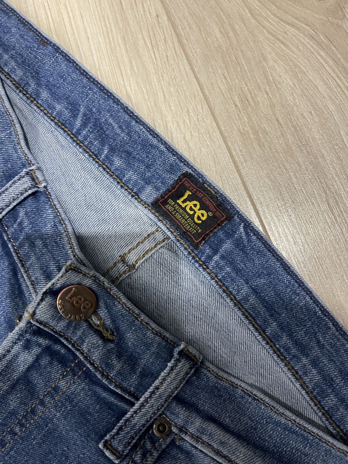 Lee Vintage lee jeans denim W33L32 Size US 33 - 3 Thumbnail