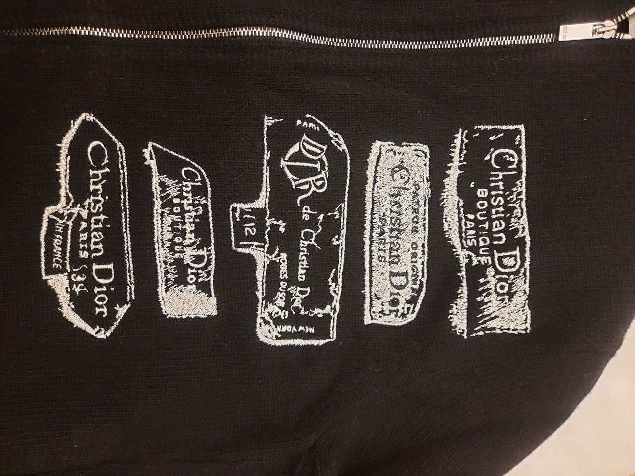 Dior Archive Labels Cardigan Size US S / EU 44-46 / 1 - 3 Thumbnail