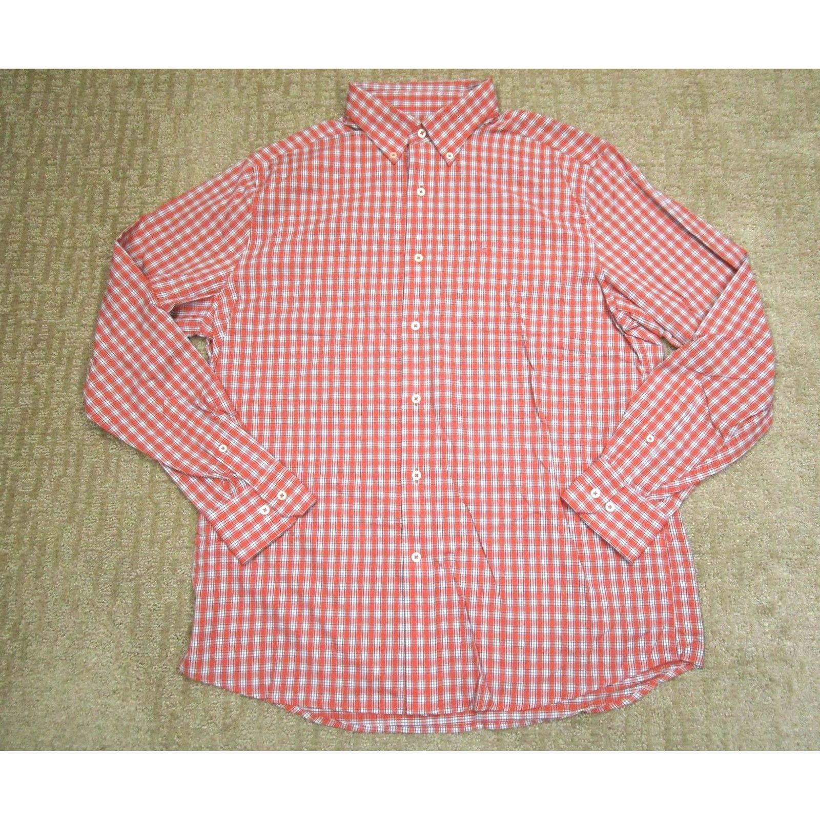 Southern Tide Southern Tide Shirt Men L Red Plaid Button-Down Nylon Moisture Wicking Casual Travel Built-In nylon/Spandex Size US L / EU 52-54 / 3 - 2 Thumbnail
