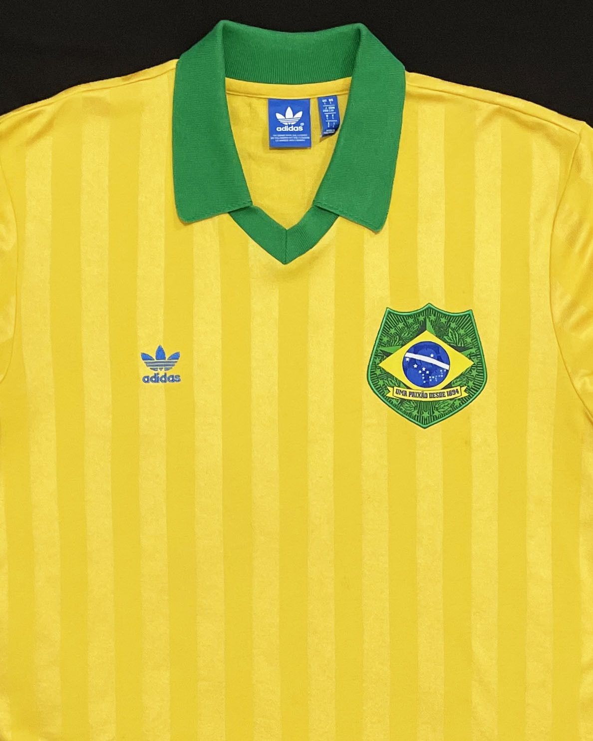 Adidas Brazil Brazuca Pelé 2014 Repro by Adidas Size US L / EU 52-54 / 3 - 3 Thumbnail