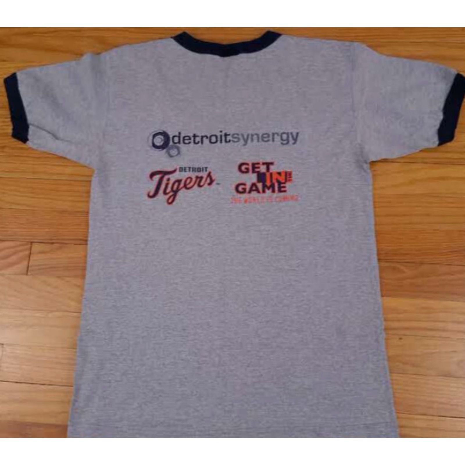 Vintage Detroit Tigers 1984 T-Shirt Alstyle Gray Crew Neck Short Sleeve M Men Sports Shirt Size US M / EU 48-50 / 2 - 4 Thumbnail