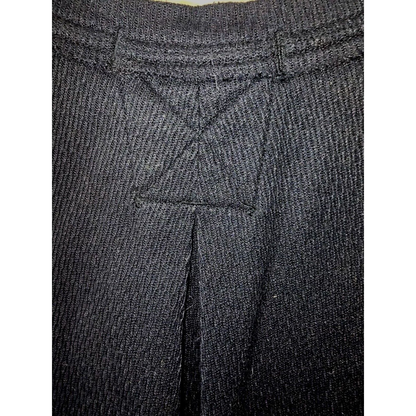 Free People We the Free Long Sleeve Waffle Knit Top Black Size Medium Size M / US 6-8 / IT 42-44 - 7 Thumbnail