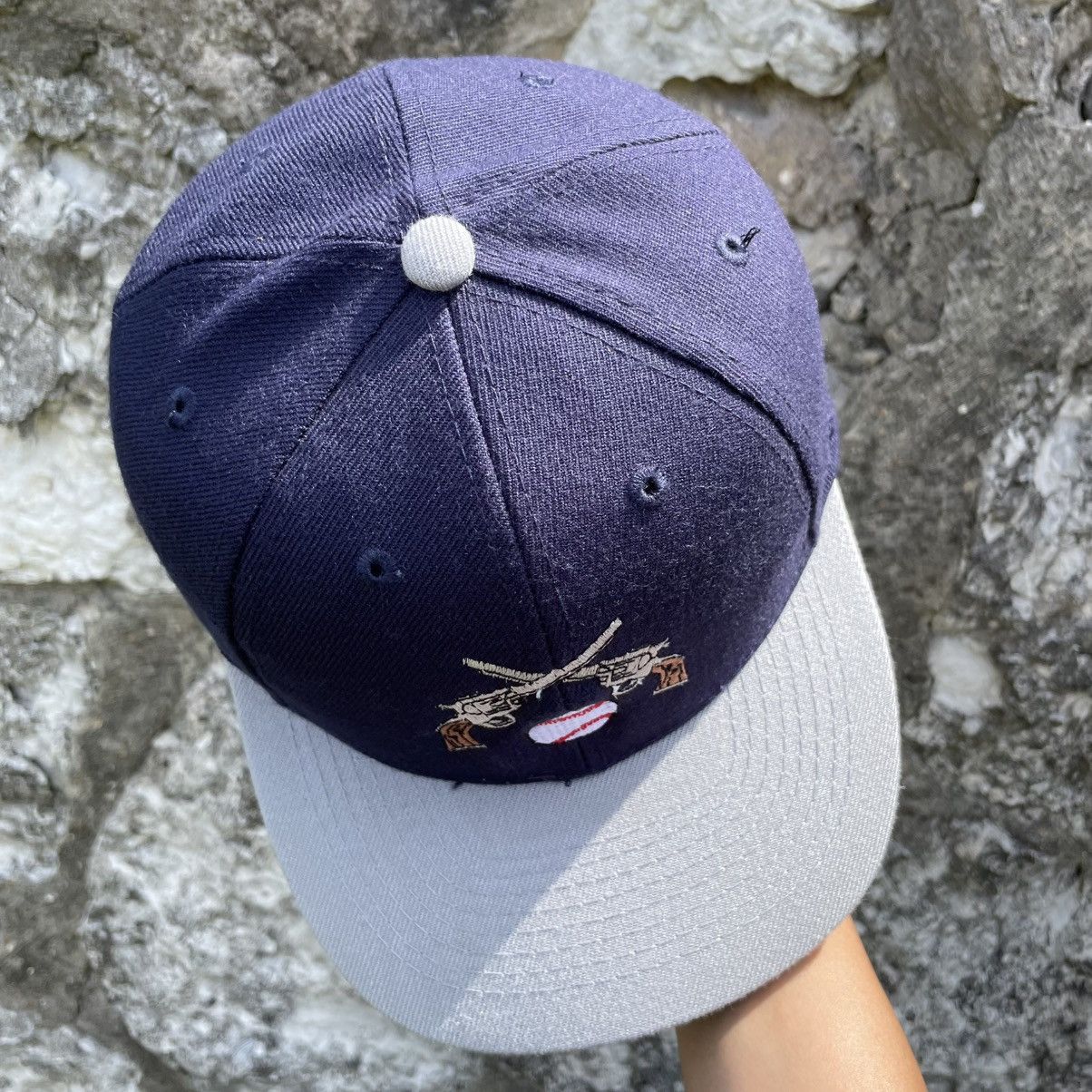 Otto Vintage Baseball Western Revolver Logo Otto Cap Snapback Hat Size ONE SIZE - 5 Thumbnail