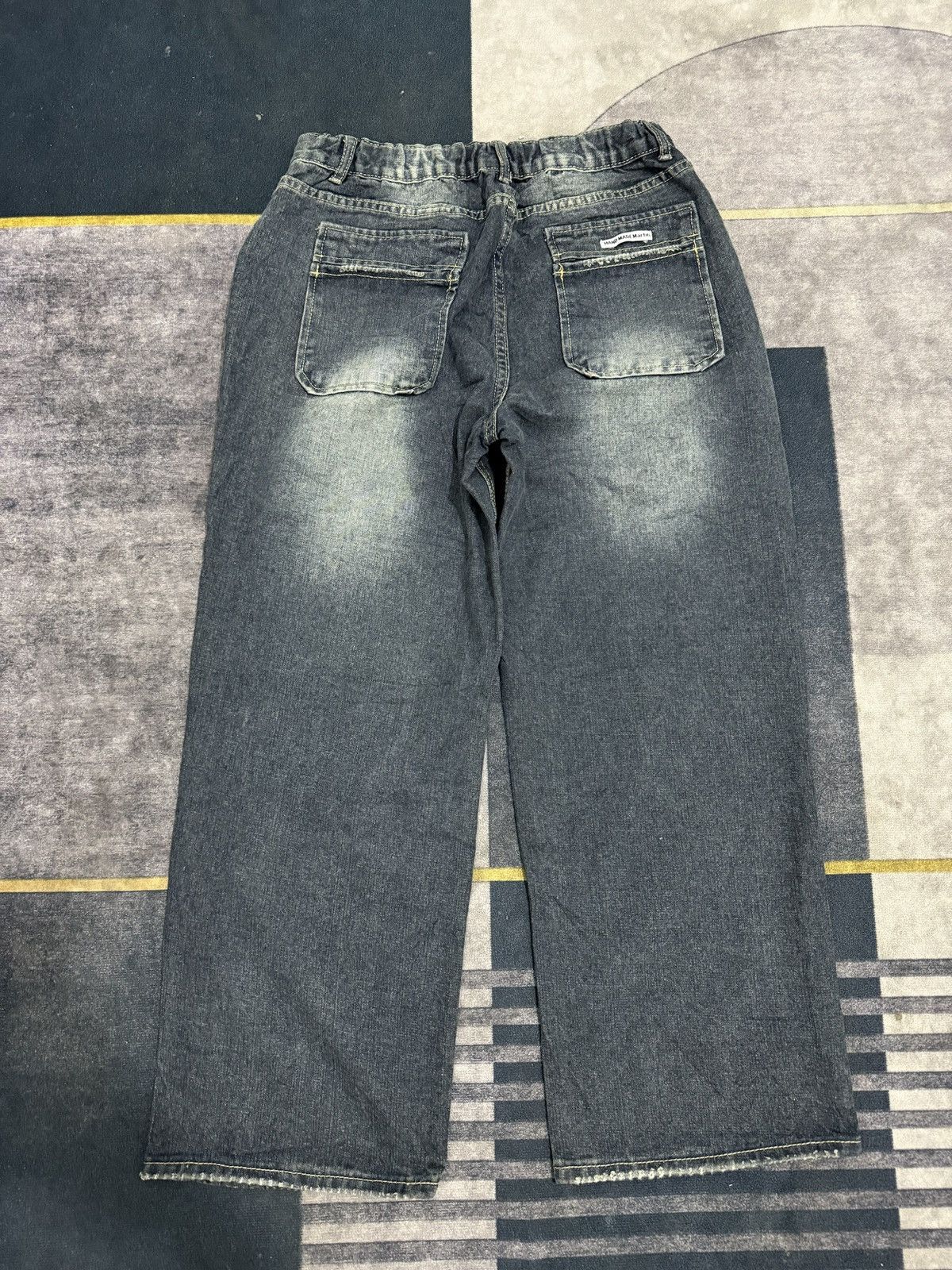 Yohji Yamamoto Y2K HAND MADE MARTIN BEGGIE DENIM PANTS Size US 31 - 3 Thumbnail