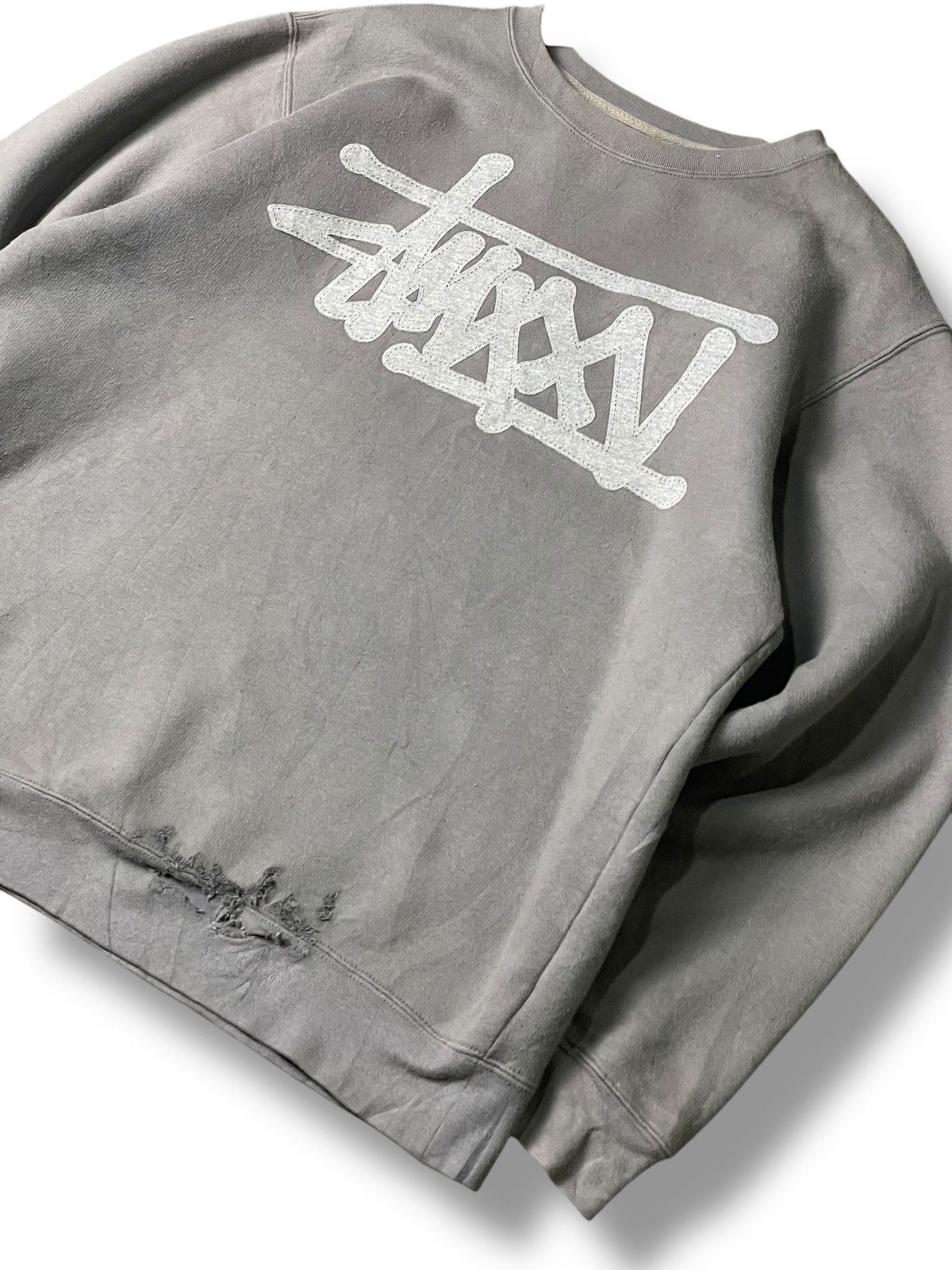 Stussy Vintage STUSSY Crewneck Sweatshirt (100) Size US L / EU 52-54 / 3 - 4 Thumbnail